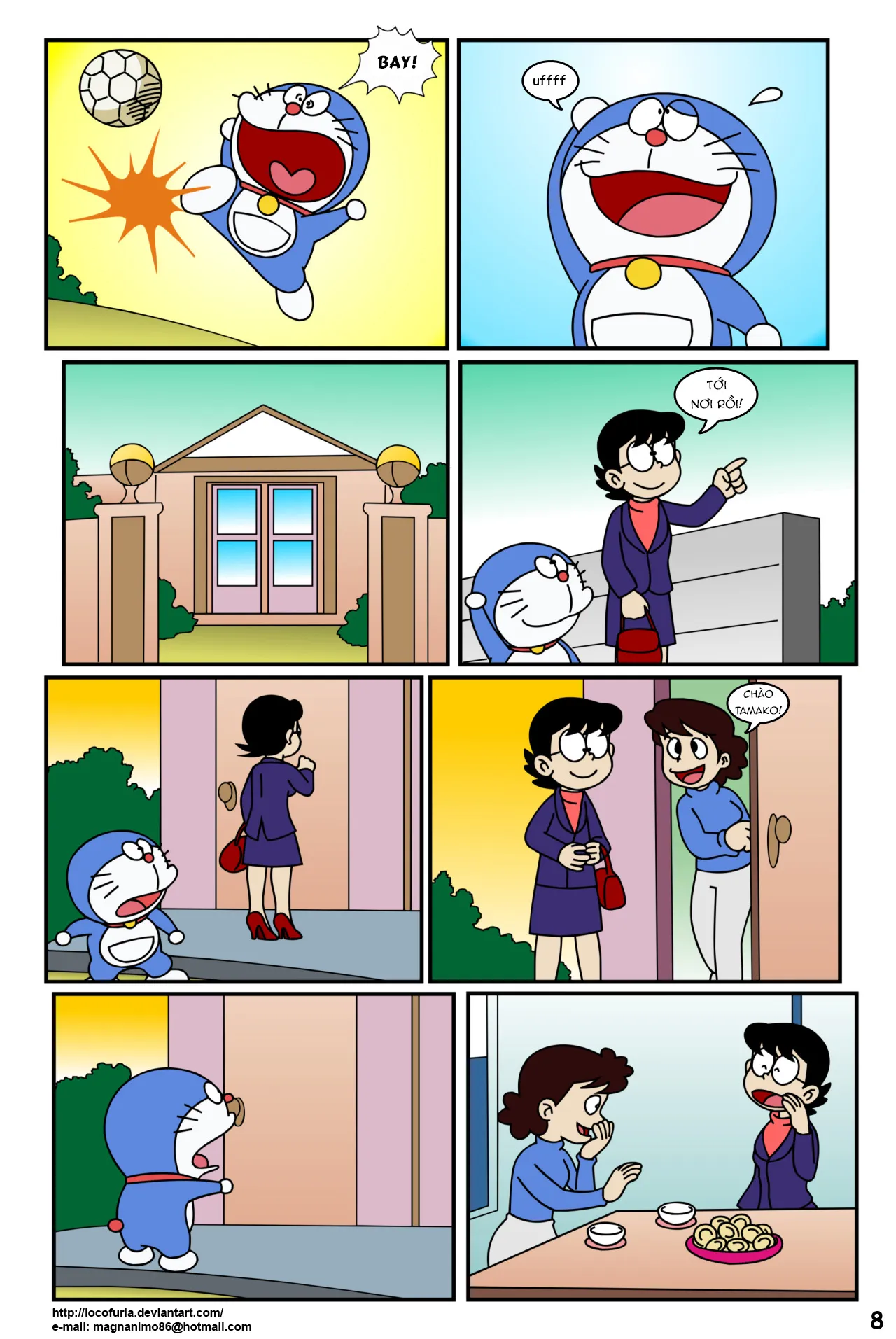 HentaiVN.net - Ảnh 10 - DORAEMON? [Doraemon] - Vol 1 - Chap 1: Kem Người Sói