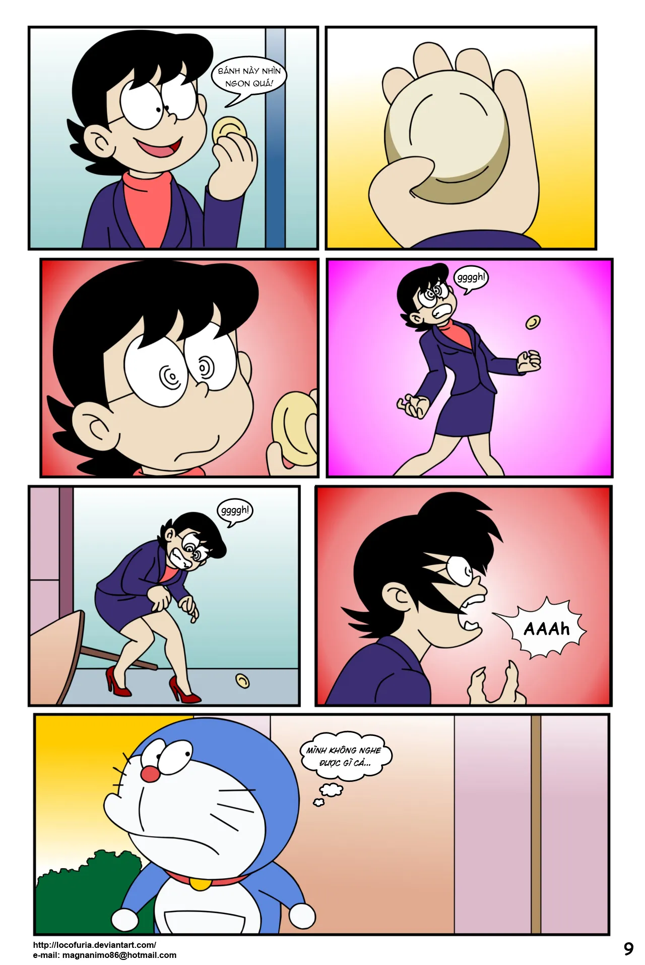 HentaiVN.net - Ảnh 11 - DORAEMON? [Doraemon] - Vol 1 - Chap 1: Kem Người Sói