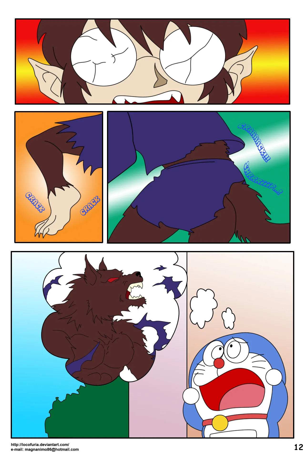 HentaiVN.net - Ảnh 14 - DORAEMON? [Doraemon] - Vol 1 - Chap 1: Kem Người Sói