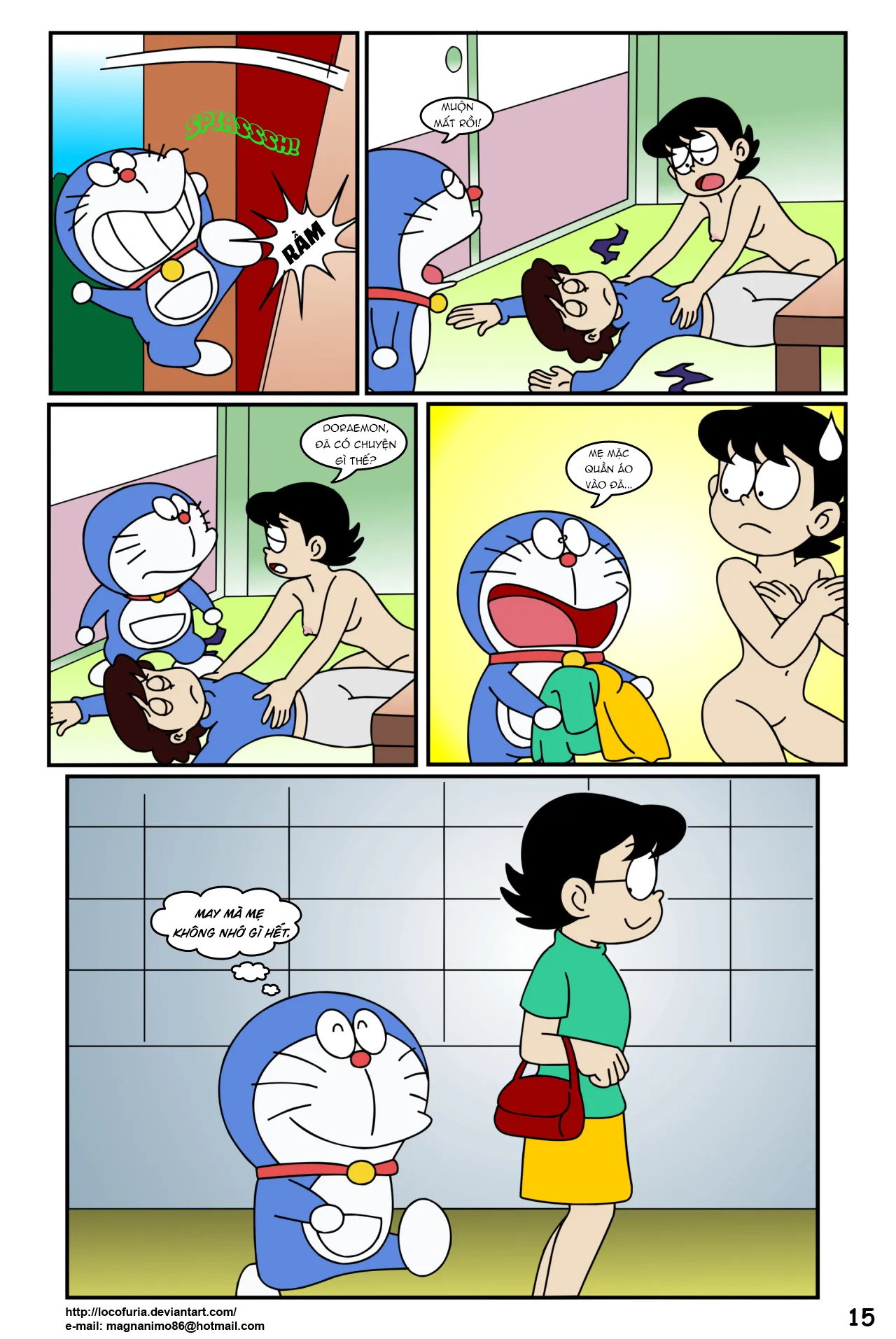 HentaiVN.net - Ảnh 17 - DORAEMON? [Doraemon] - Vol 1 - Chap 1: Kem Người Sói