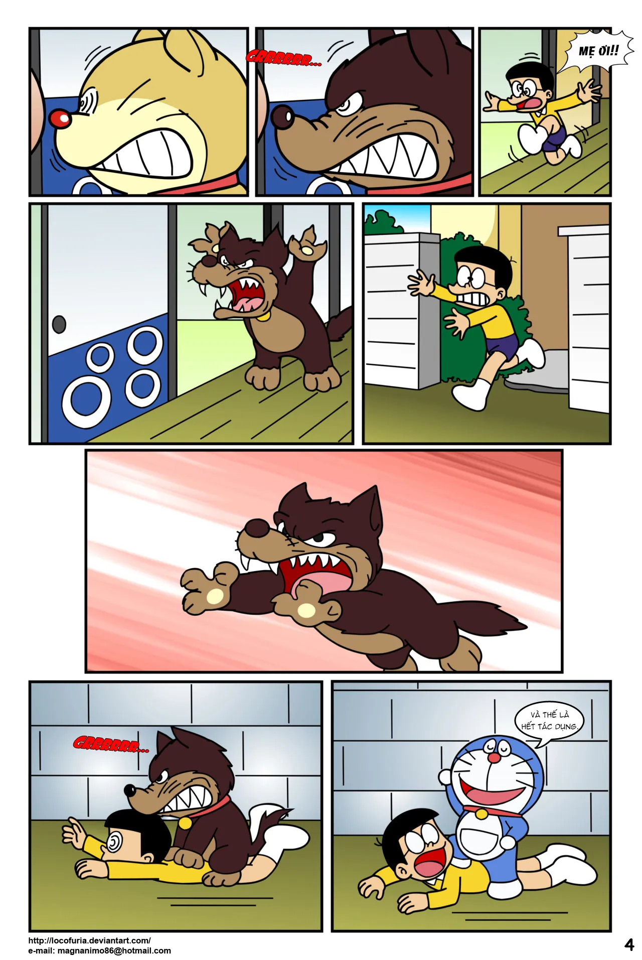 HentaiVN.net - Ảnh 6 - DORAEMON? [Doraemon] - Vol 1 - Chap 1: Kem Người Sói