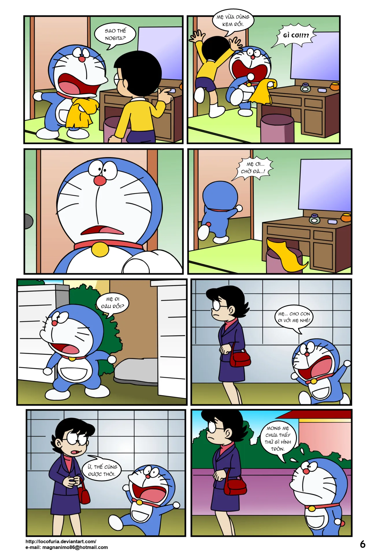 HentaiVN.net - Ảnh 8 - DORAEMON? [Doraemon] - Vol 1 - Chap 1: Kem Người Sói