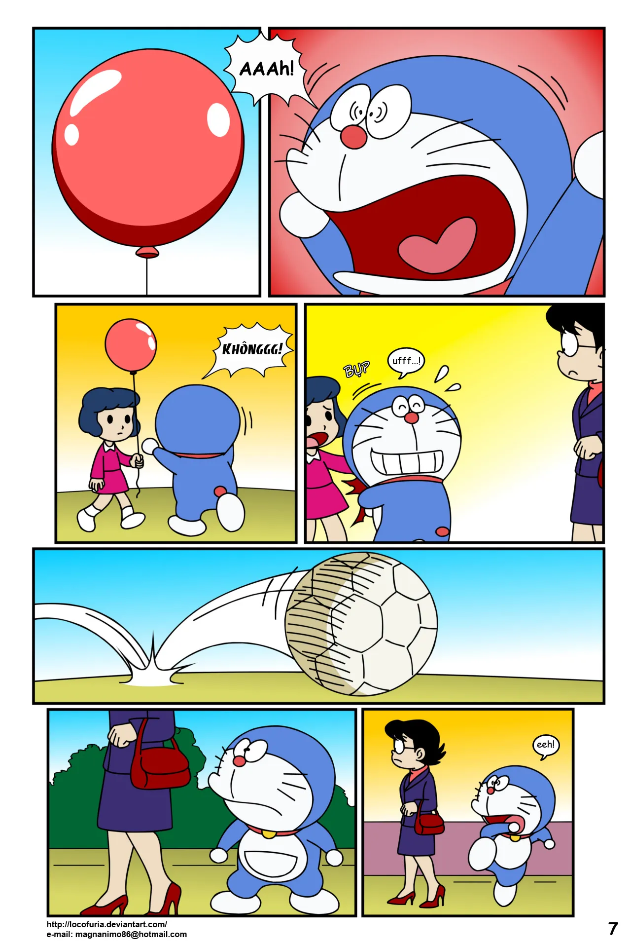 HentaiVN.net - Ảnh 9 - DORAEMON? [Doraemon] - Vol 1 - Chap 1: Kem Người Sói
