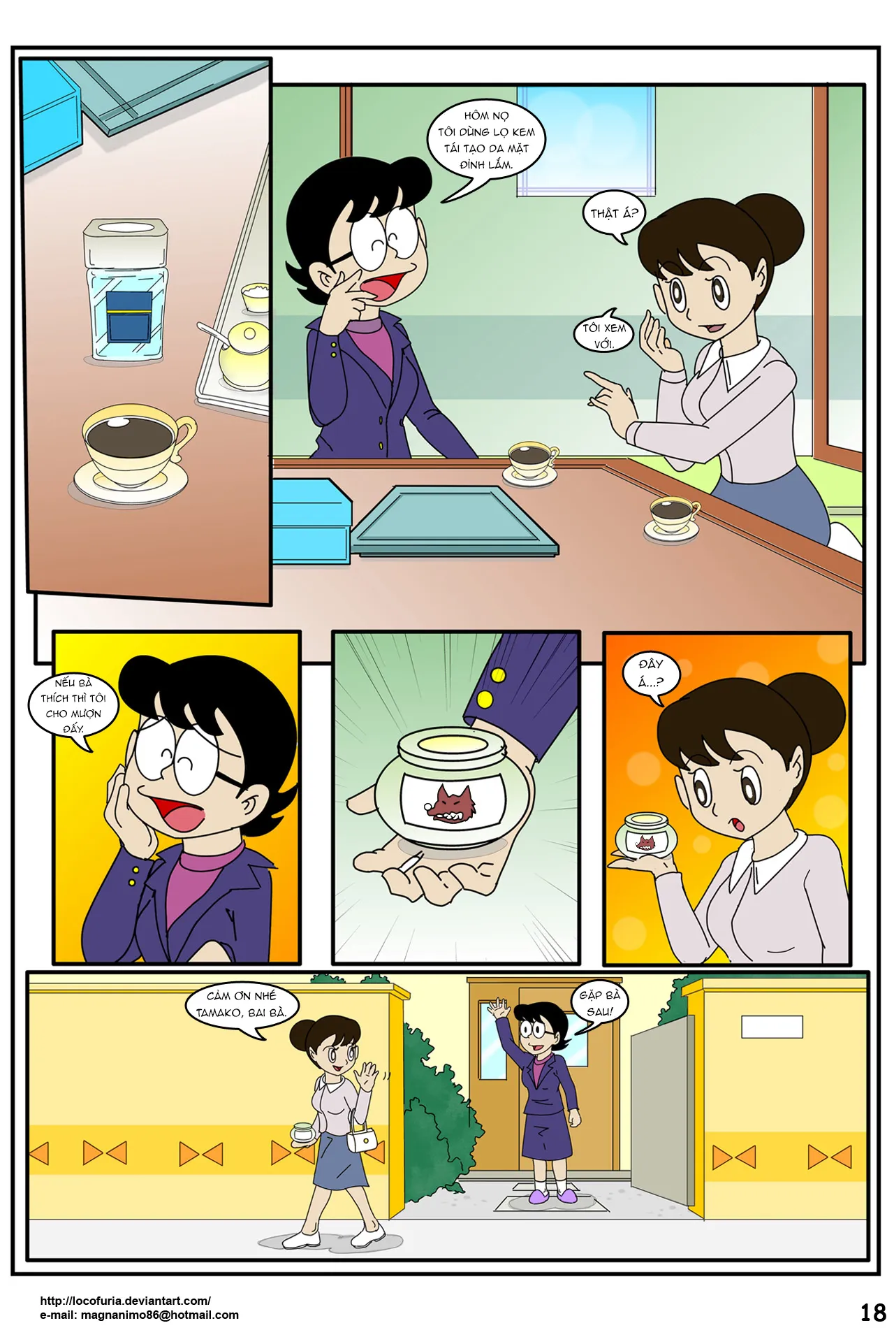 HentaiVN.net - Ảnh 4 - DORAEMON? [Doraemon] - Vol 1 - Chap 2: Kem Người Sói