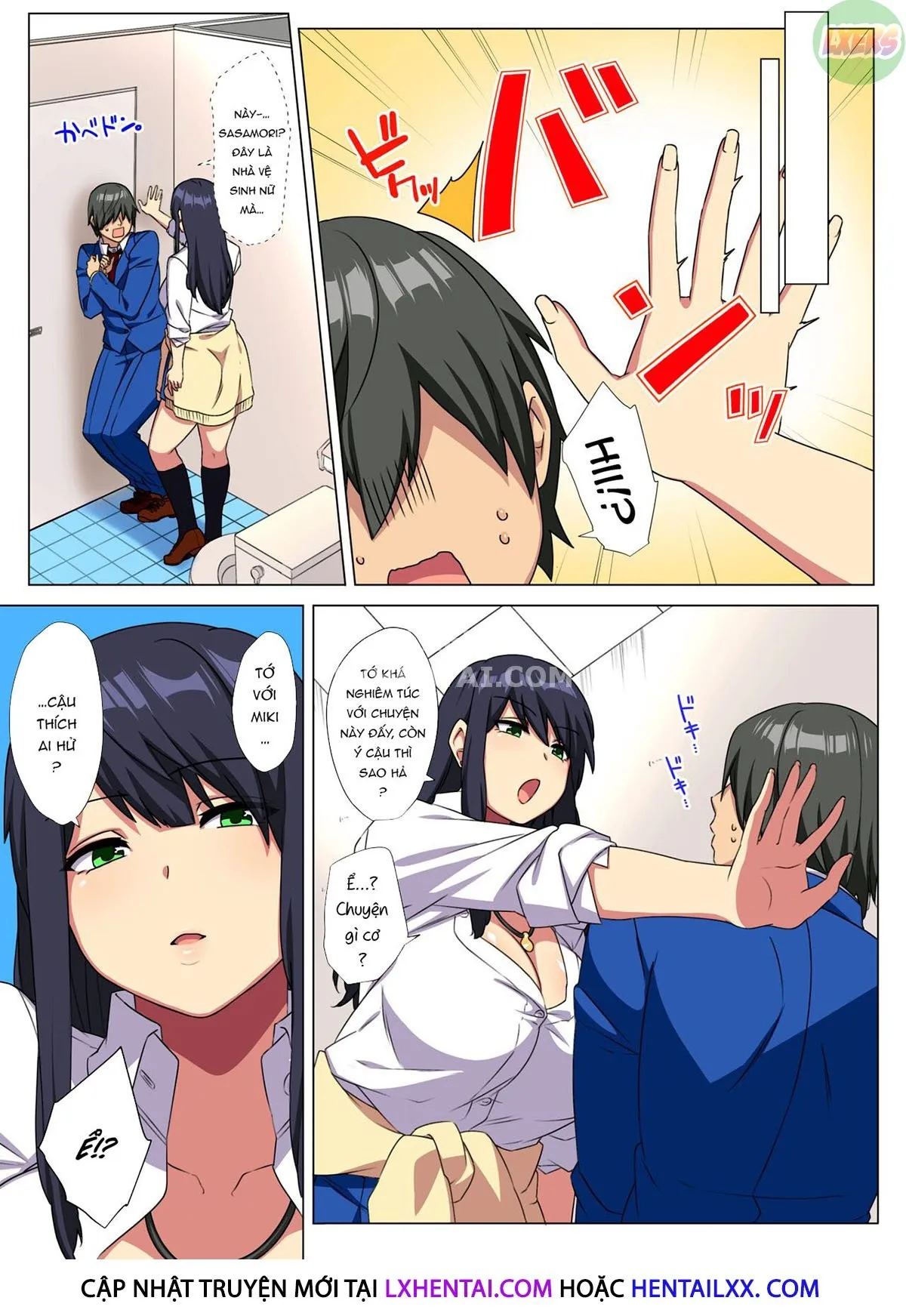 HentaiVN.net - Ảnh 15 - My Big Cock Is Getting Squeezed By Huge Breasted Bitch Gals!! [Ore No Dekachin Ga Bakunyuu Bitch Gal-Tachi Ni Sakusei Saremakuru!!] - Chap 2 - [END]