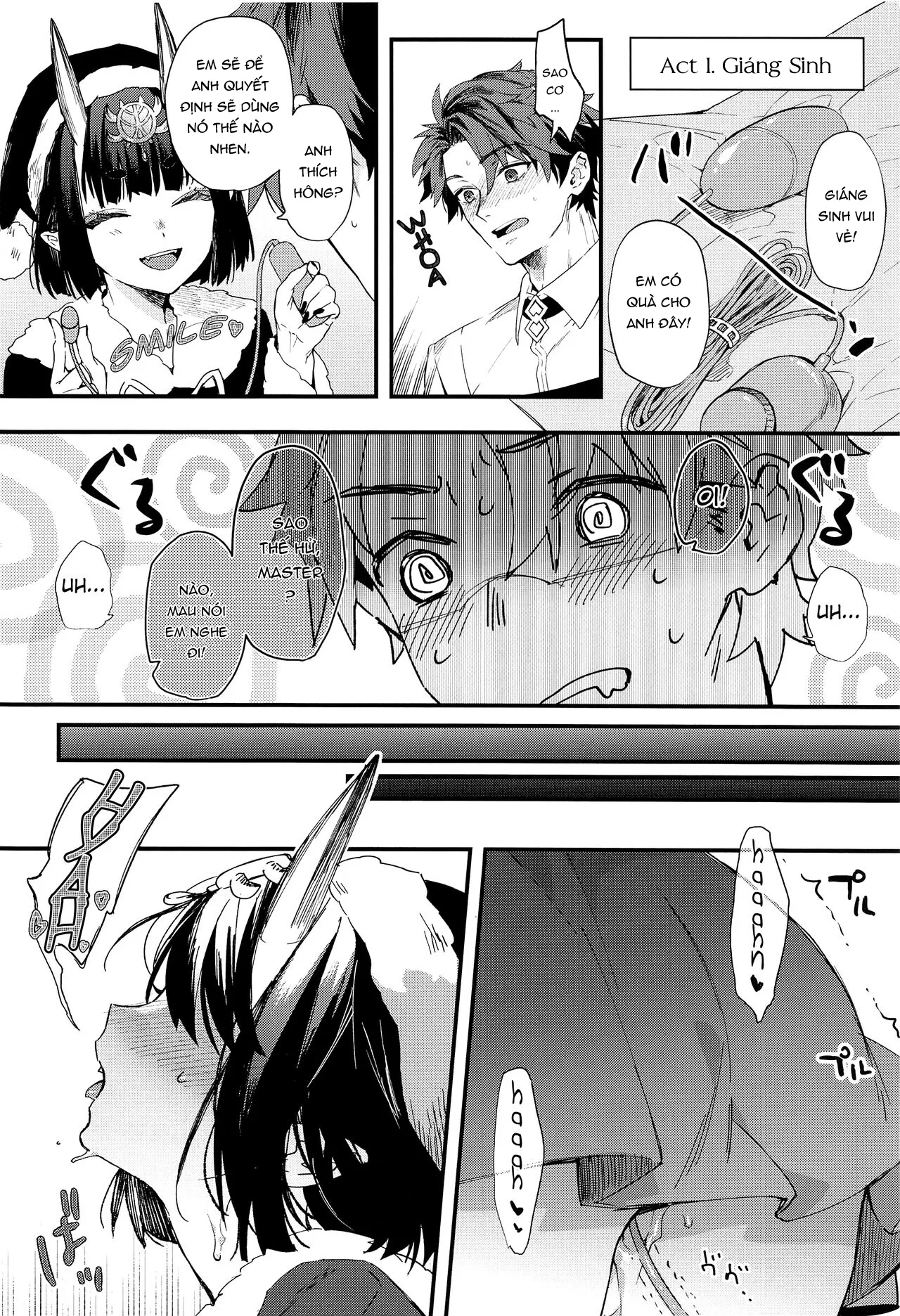 HentaiVN.net - Ảnh 7 - Này, em đang đọc sách đấy. [Tadaima, Benkyouchuu.] - Oneshot nuột