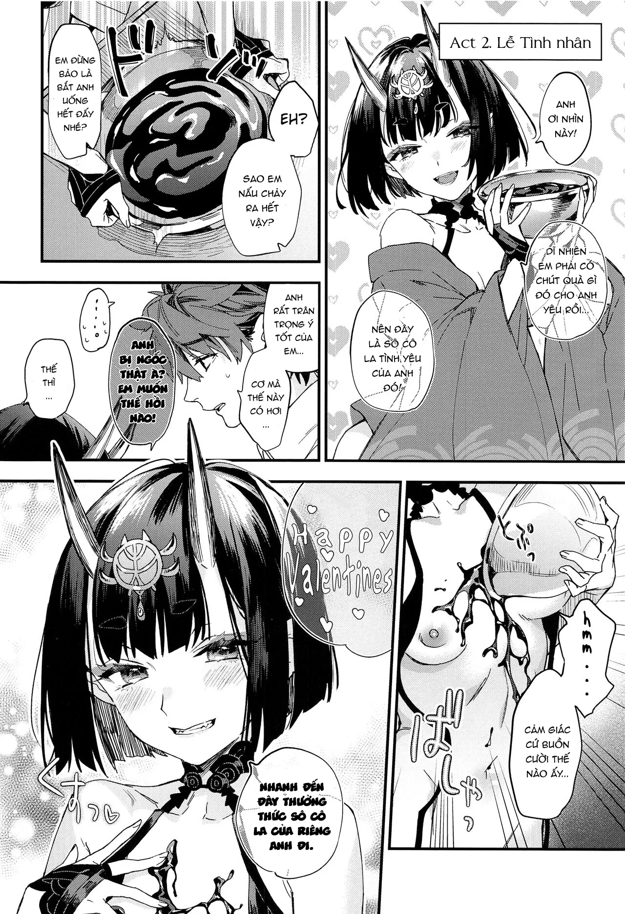 HentaiVN.net - Ảnh 9 - Này, em đang đọc sách đấy. [Tadaima, Benkyouchuu.] - Oneshot nuột