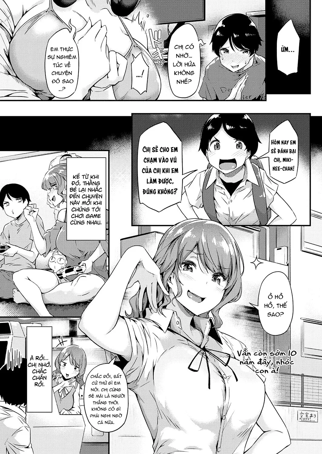 HentaiVN.net - Ảnh 6 - Người chị hùng mạnh!!! [Kanpai! Tsuyotsuyo Onee-chan; Utter Defeat! The Mighty Onee-chan] - Oneshot