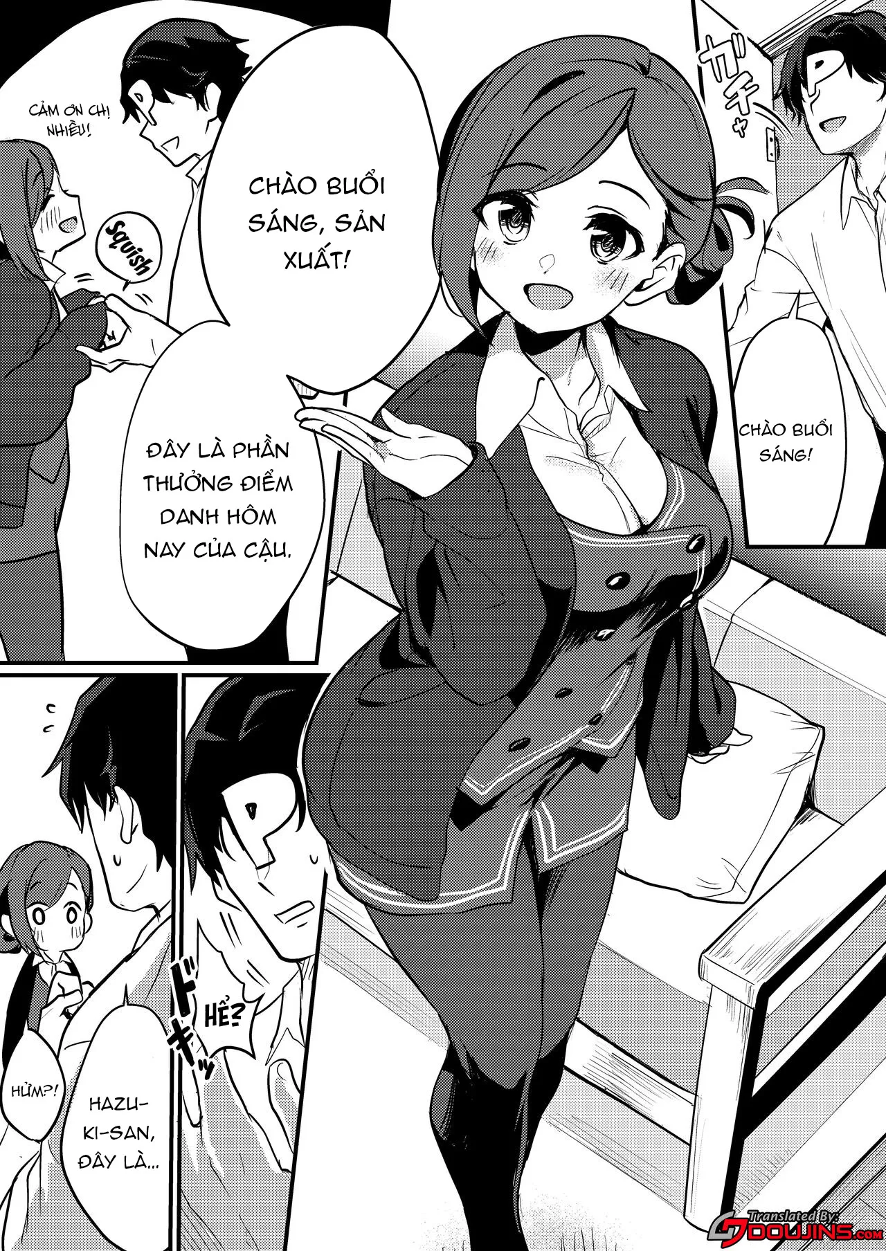 HentaiVN.net - Ảnh 3 - Hazuki-san ni Login shitai [Leave The Login To Hazuki-san] - Oneshot