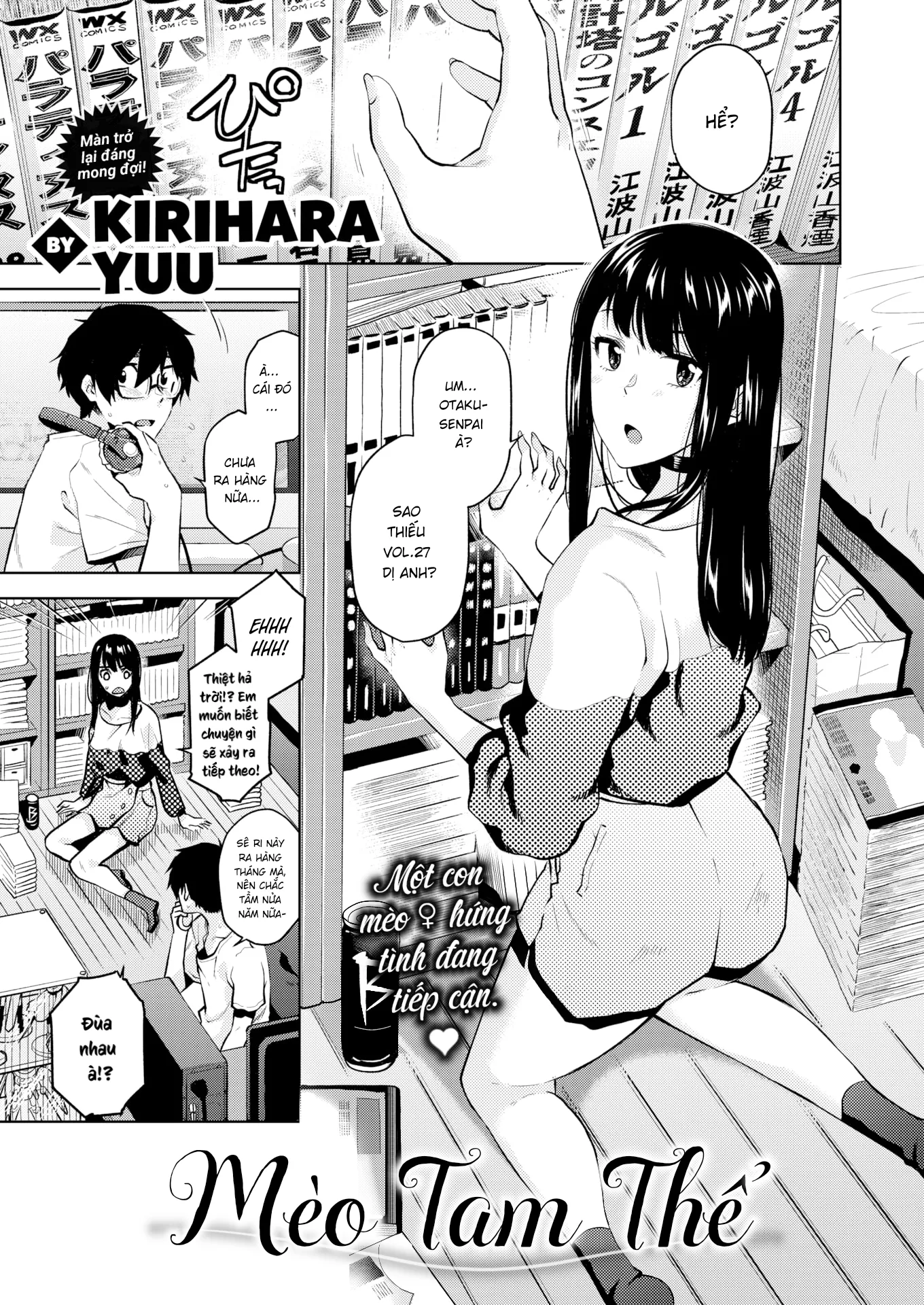 HentaiVN.net - Ảnh 3 - Mèo Tam Thể - Oneshot