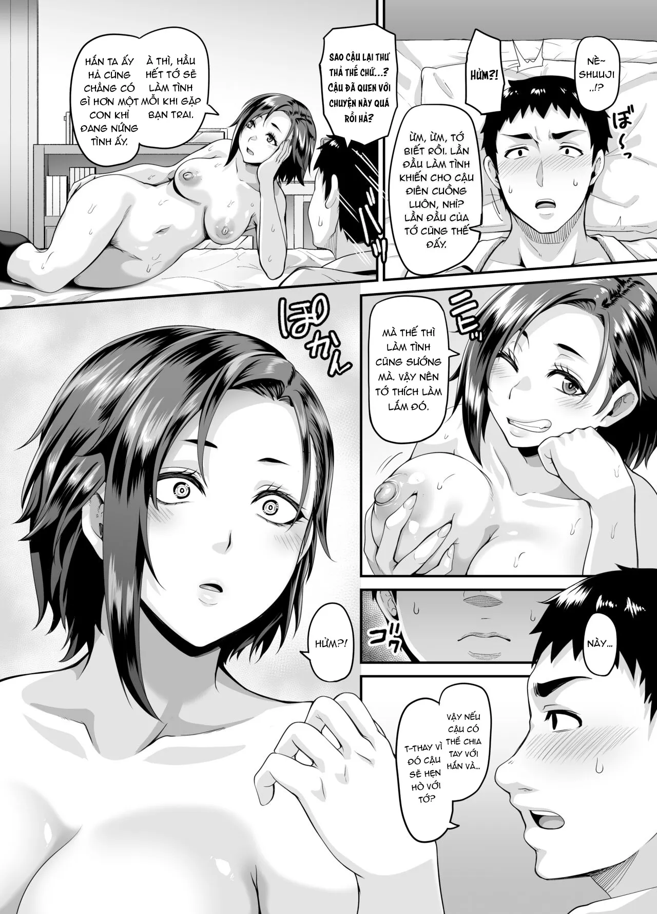 HentaiVN.net - Ảnh 14 - Sự giúp đỡ đến từ người mẹ dâm dục!!! [A slutty old lady will tell how to make her slutty daughter fall for you; Sukebena musume no otoshi-kata dosukebena obasan ga shikonde ageru] - Oneshot_Part_1