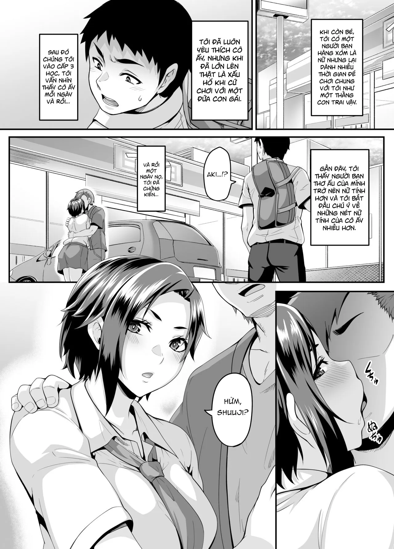 HentaiVN.net - Ảnh 4 - Sự giúp đỡ đến từ người mẹ dâm dục!!! [A slutty old lady will tell how to make her slutty daughter fall for you; Sukebena musume no otoshi-kata dosukebena obasan ga shikonde ageru] - Oneshot_Part_1