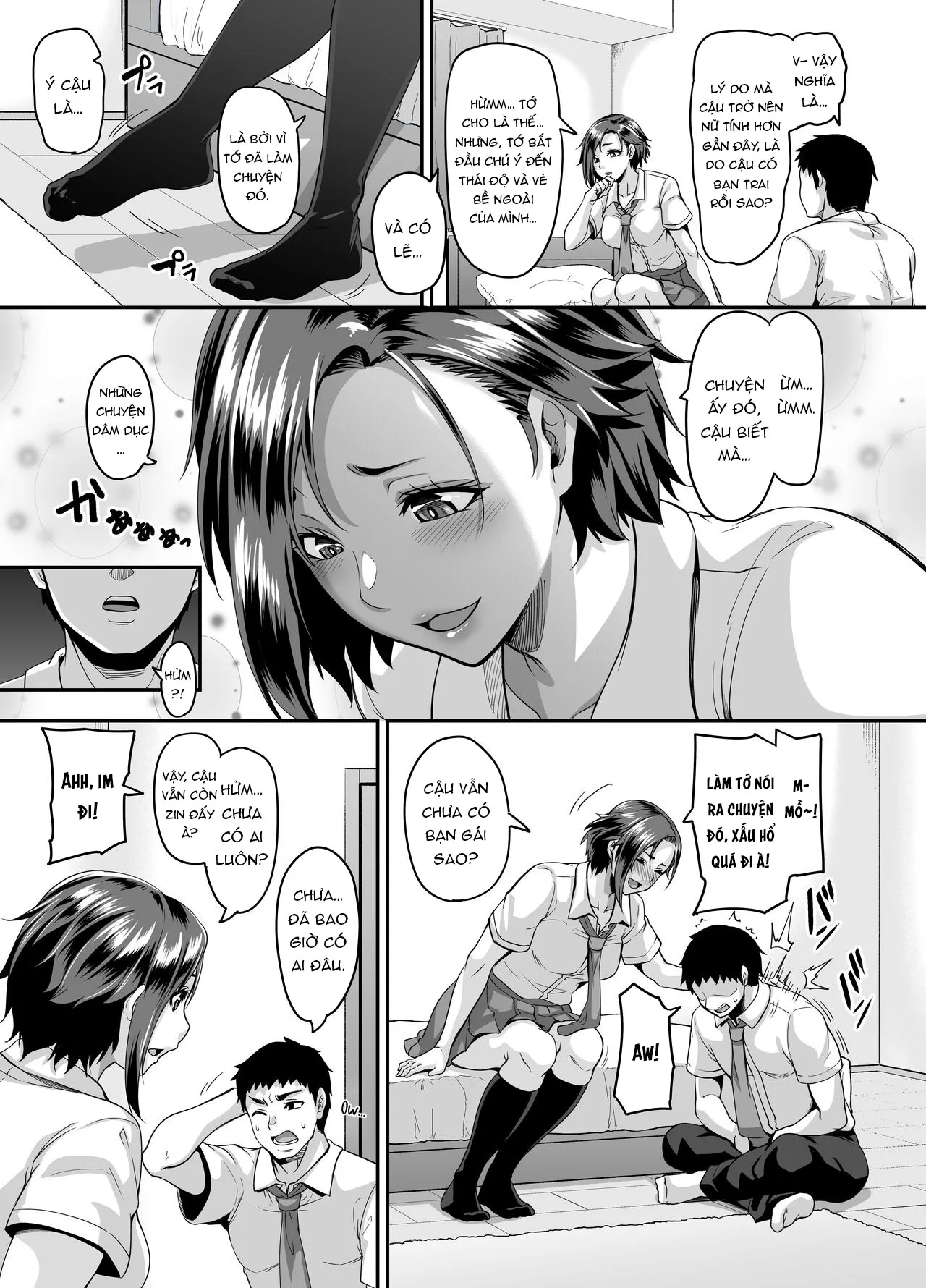 HentaiVN.net - Ảnh 7 - Sự giúp đỡ đến từ người mẹ dâm dục!!! [A slutty old lady will tell how to make her slutty daughter fall for you; Sukebena musume no otoshi-kata dosukebena obasan ga shikonde ageru] - Oneshot_Part_1