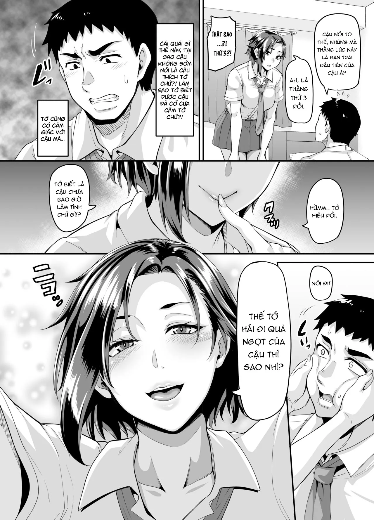 HentaiVN.net - Ảnh 8 - Sự giúp đỡ đến từ người mẹ dâm dục!!! [A slutty old lady will tell how to make her slutty daughter fall for you; Sukebena musume no otoshi-kata dosukebena obasan ga shikonde ageru] - Oneshot_Part_1
