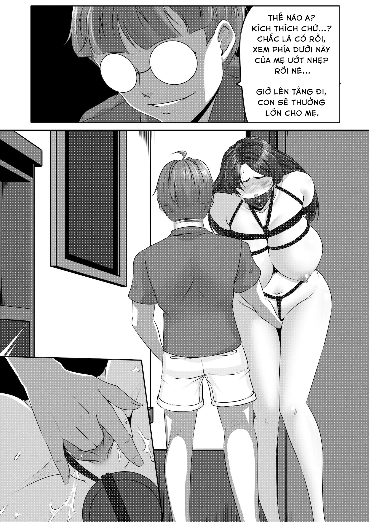 HentaiVN.net - Ảnh 22 - Yuya x Mom - Oneshot