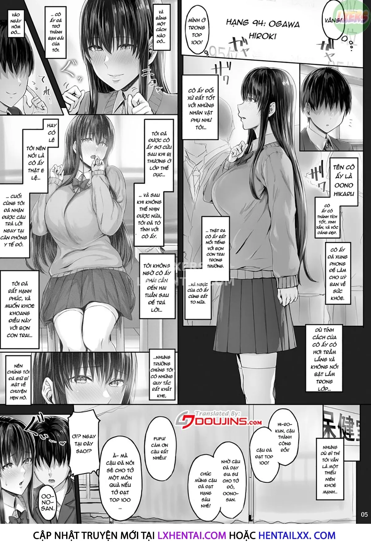 HentaiVN.net - Ảnh 7 - Kanojo Ga Boku No Shiranai Tokoro De [What My Girlfriend Does That I Don't Know About] - Chap 1