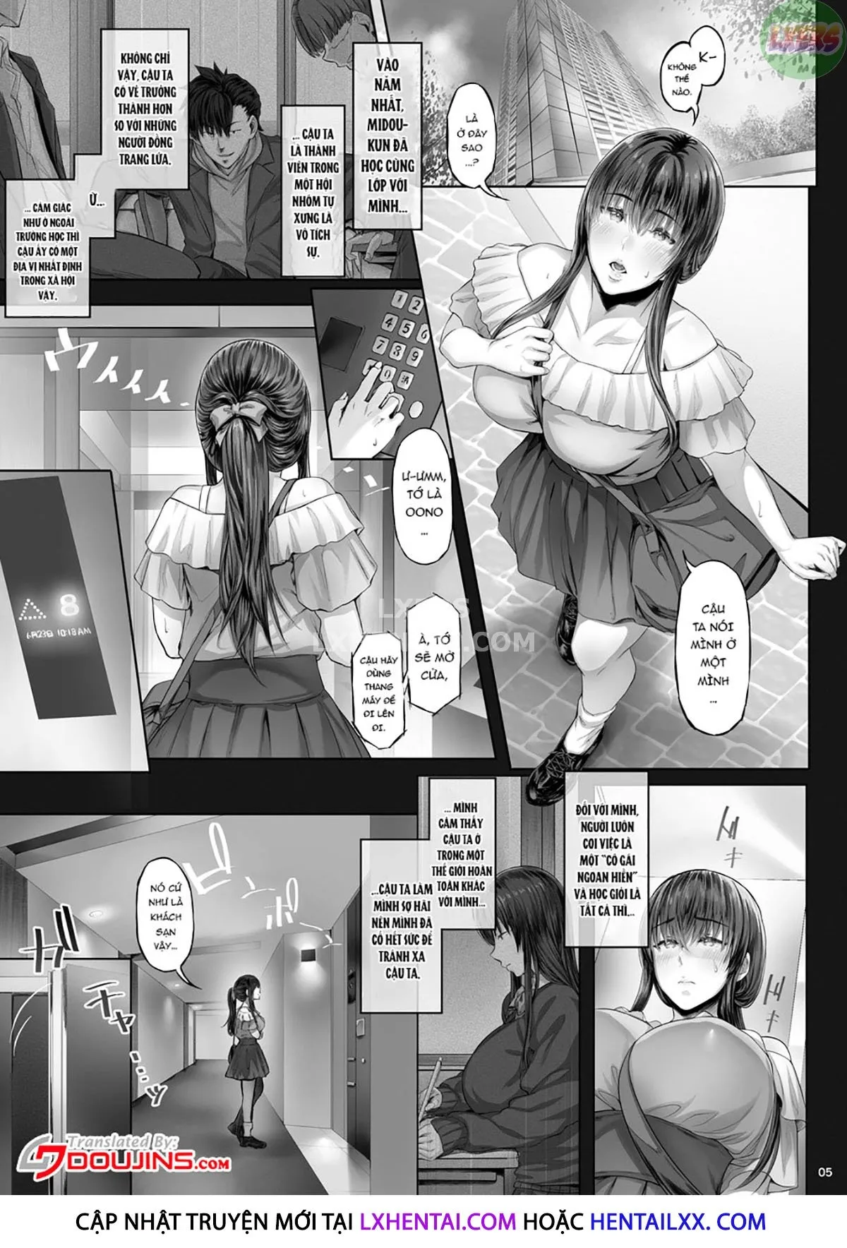 HentaiVN.net - Ảnh 7 - Kanojo Ga Boku No Shiranai Tokoro De [What My Girlfriend Does That I Don't Know About] - Chap 2 - [END]
