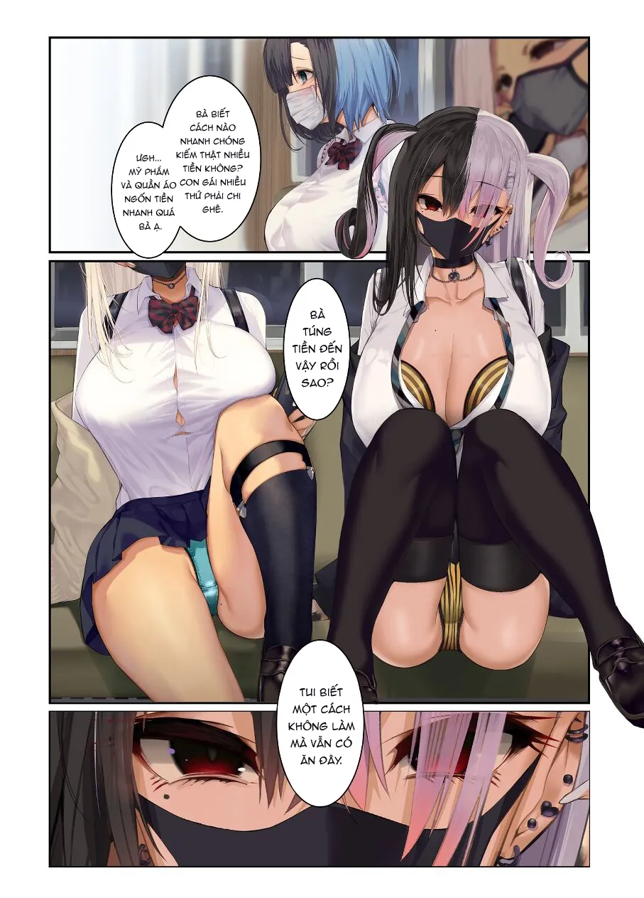 HentaiVN.net - Ảnh 4 - Ước mơ của nàng Gal [Gyaru Kyonyuu no Mousou | Fantasy of a Big Titty Gal] - Chap 1