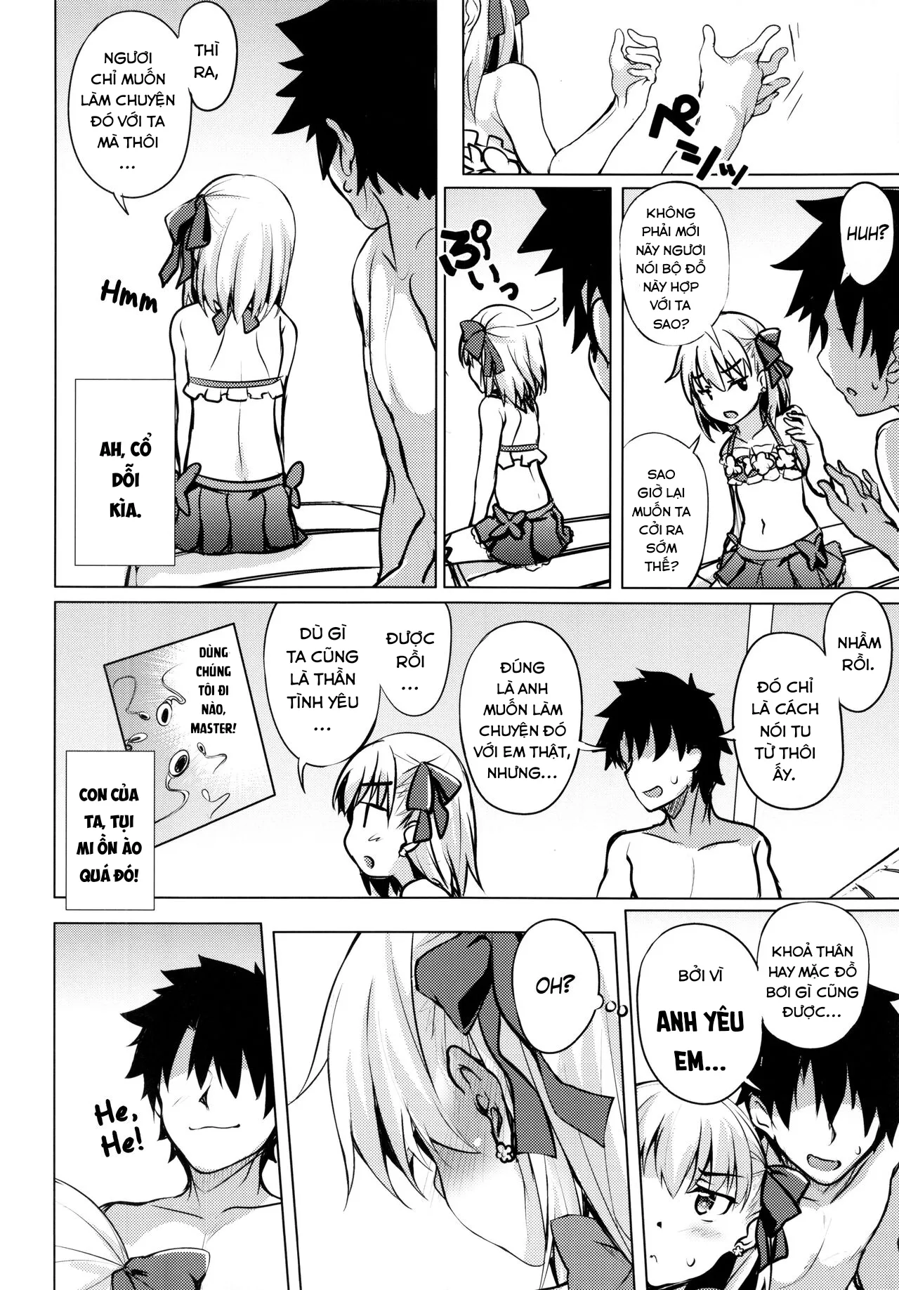 HentaiVN.net - Ảnh 7 - Kama rất dễ bị lừa. [Choroi Kama wa Mendoukusai (※Kawaii); The Easily Deceived Kama is so Bothersome (※Cute)] - Oneshot