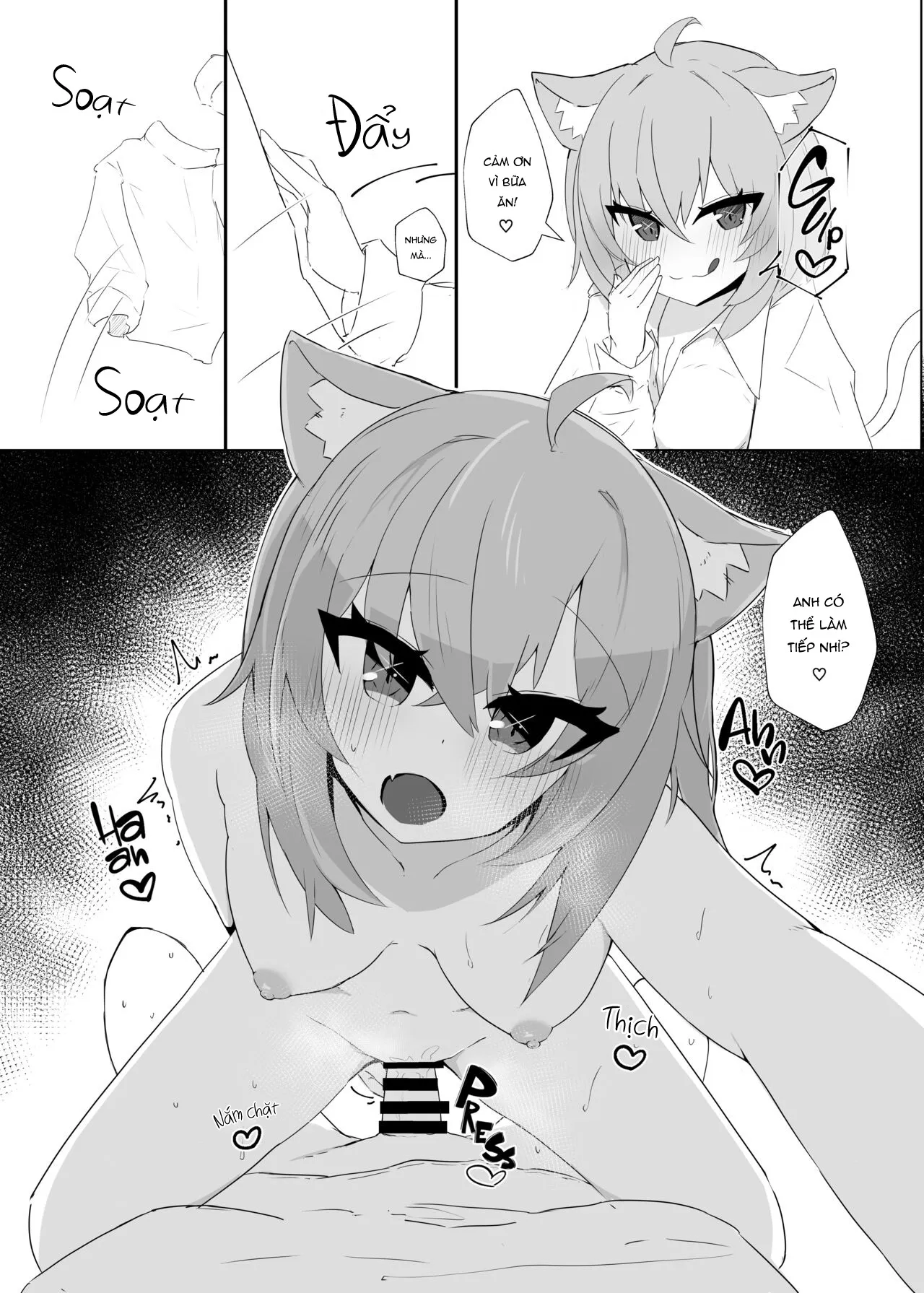 HentaiVN.net - Ảnh 10 - Nàng người yêu ngọt ngào Nekomata [Sweet Lover Nekomata; Icha Love Nekomata] - Oneshot