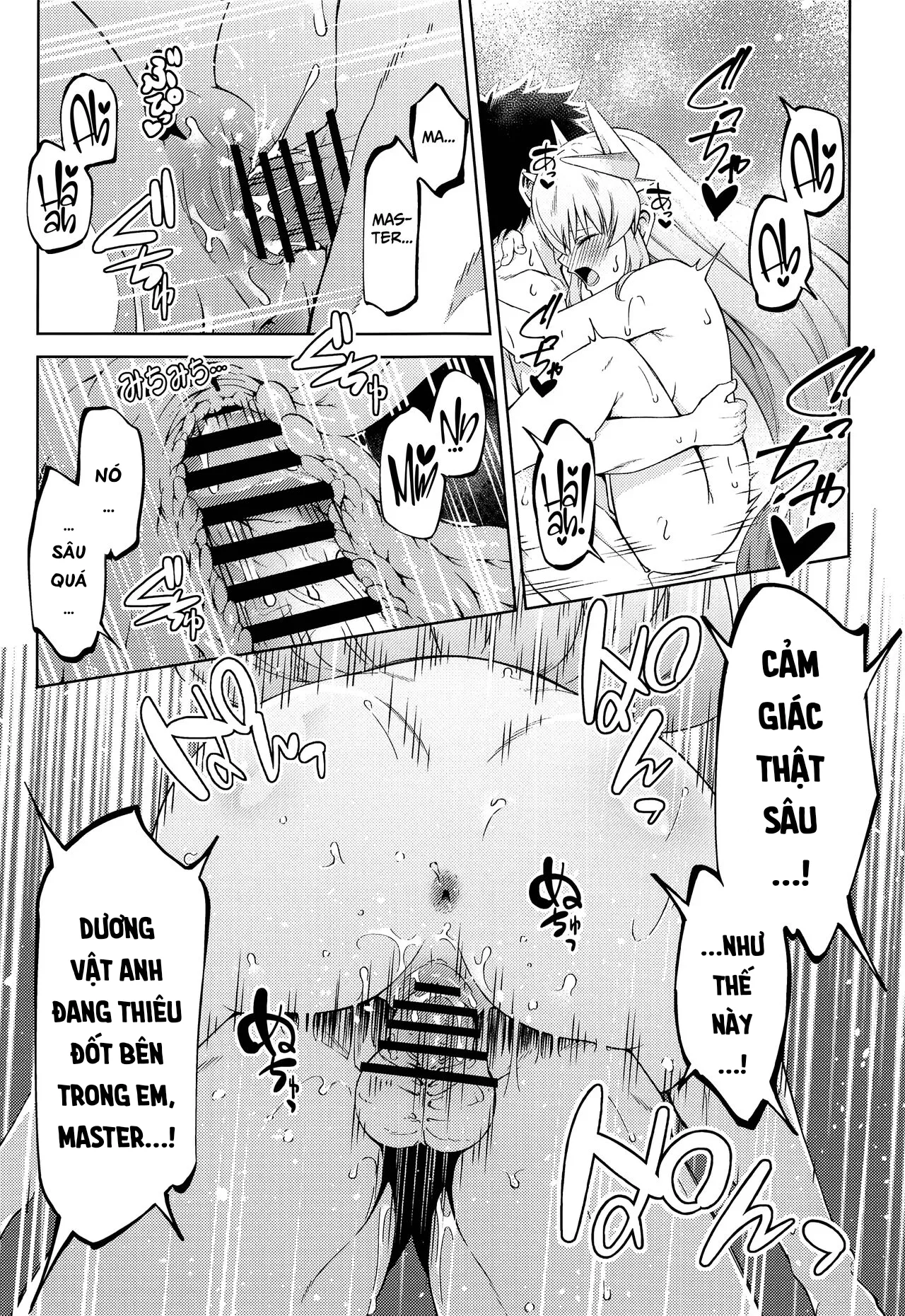 HentaiVN.net - Ảnh 17 - Ah, Master, thành thật nào ♡ [Aa Master Shoujiki ni Natte♡; Ah, Be Honest, Master♡] - Oneshot