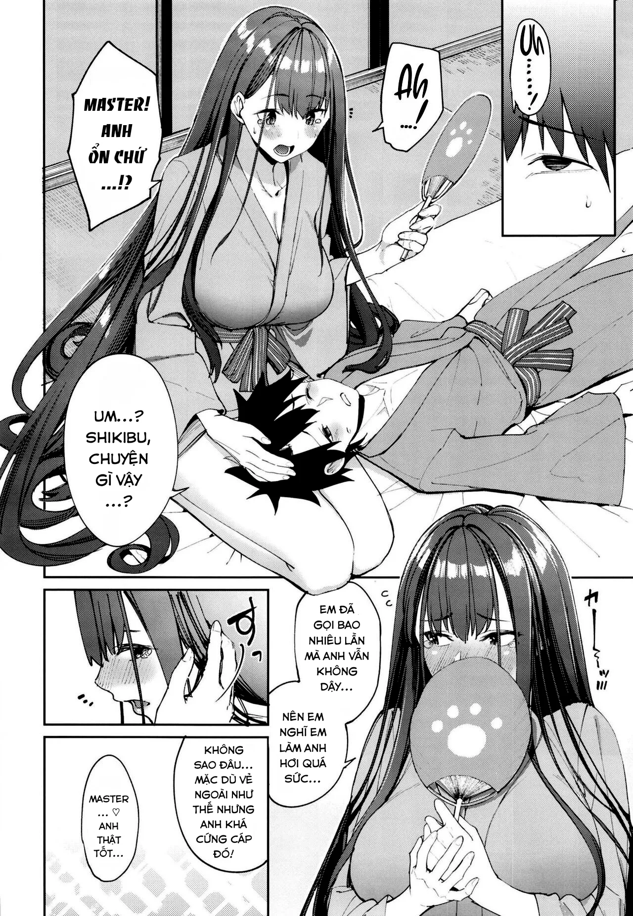 HentaiVN.net - Ảnh 28 - Murasaki Shikibu Sakusei Hon. [Murasaki Shikibu's Semen Milking Book.] - Oneshot
