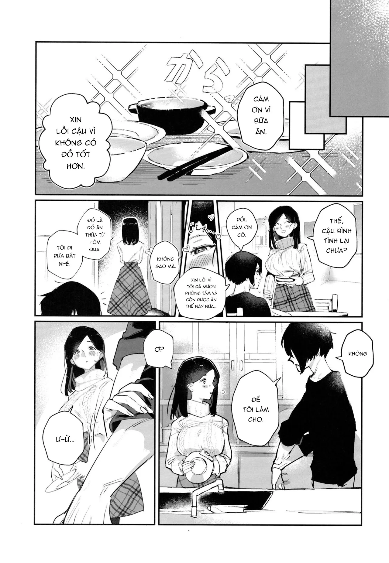 HentaiVN.net - Ảnh 5 - Cô vợ vú to ngoại tình với trai đẹp [Haraguro Miseinen to Namahame Shi Chau Kyonyu Hitodzuma; A Big Breasted Wife Having Raw Sex With a Handsome Young Man; 腹黒美青年と生ハメしちゃう巨乳人妻] - Oneshot