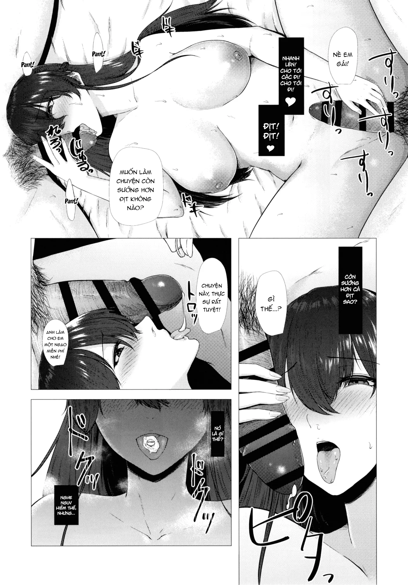 HentaiVN.net - Ảnh 11 - Was It All The Dream Of a Horny Woman Who's Been Pent Up With Sexual Frustration? [Noukou Sesshoku o Gaman deki nai Hatsujou Onna wa Noukou Sex no Yume o miru ka] - Oneshot