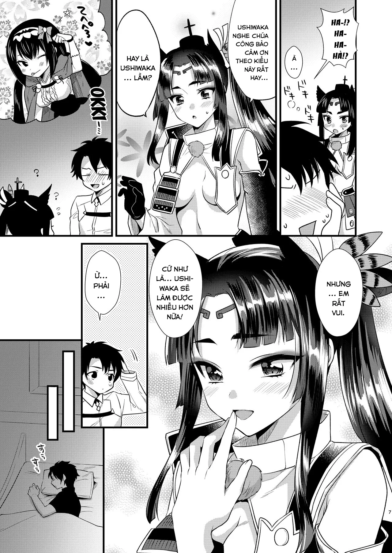 HentaiVN.net - Ảnh 6 - Phần thưởng của Ushiwakamaru. [Ushiwakamaru no Gohoubi; Ushiwakamaru's Reward] - Oneshot