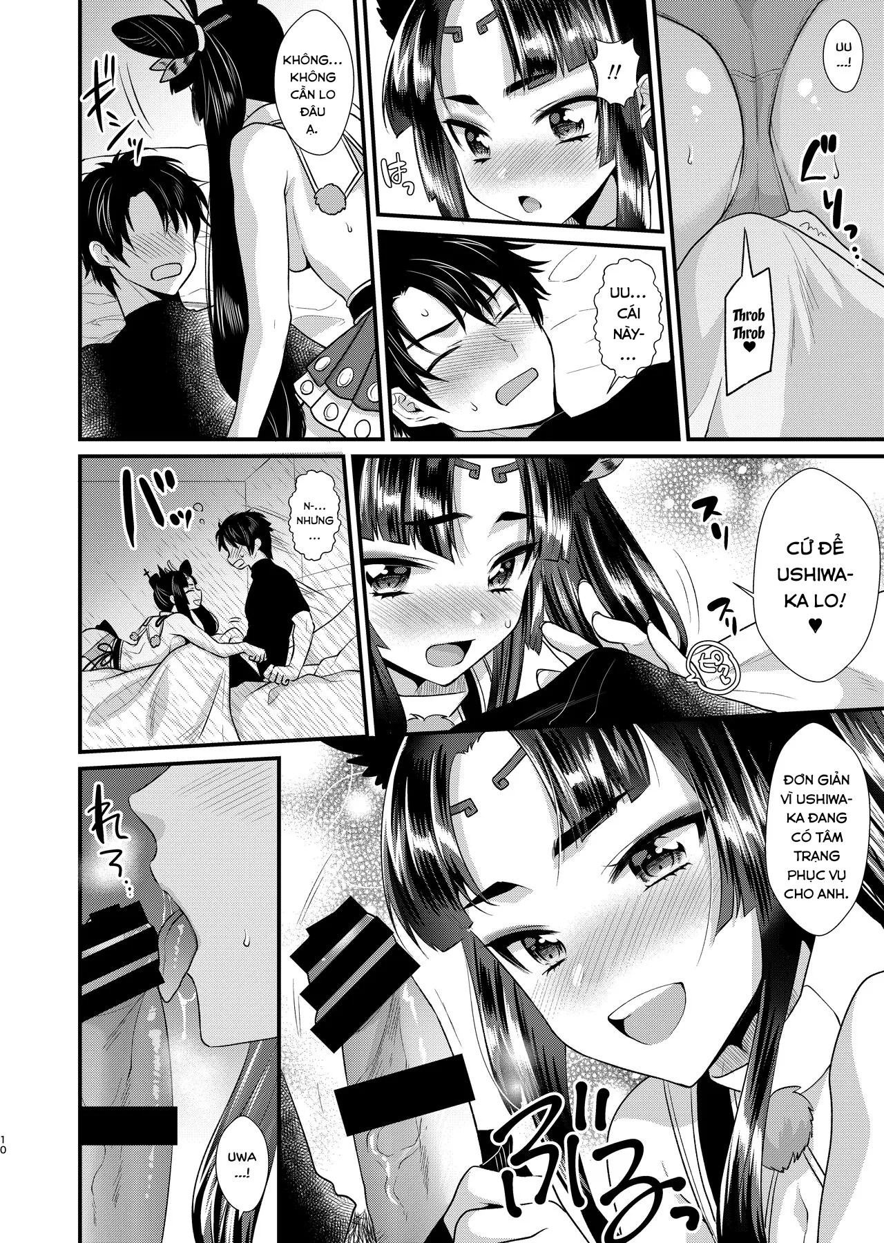 HentaiVN.net - Ảnh 9 - Phần thưởng của Ushiwakamaru. [Ushiwakamaru no Gohoubi; Ushiwakamaru's Reward] - Oneshot