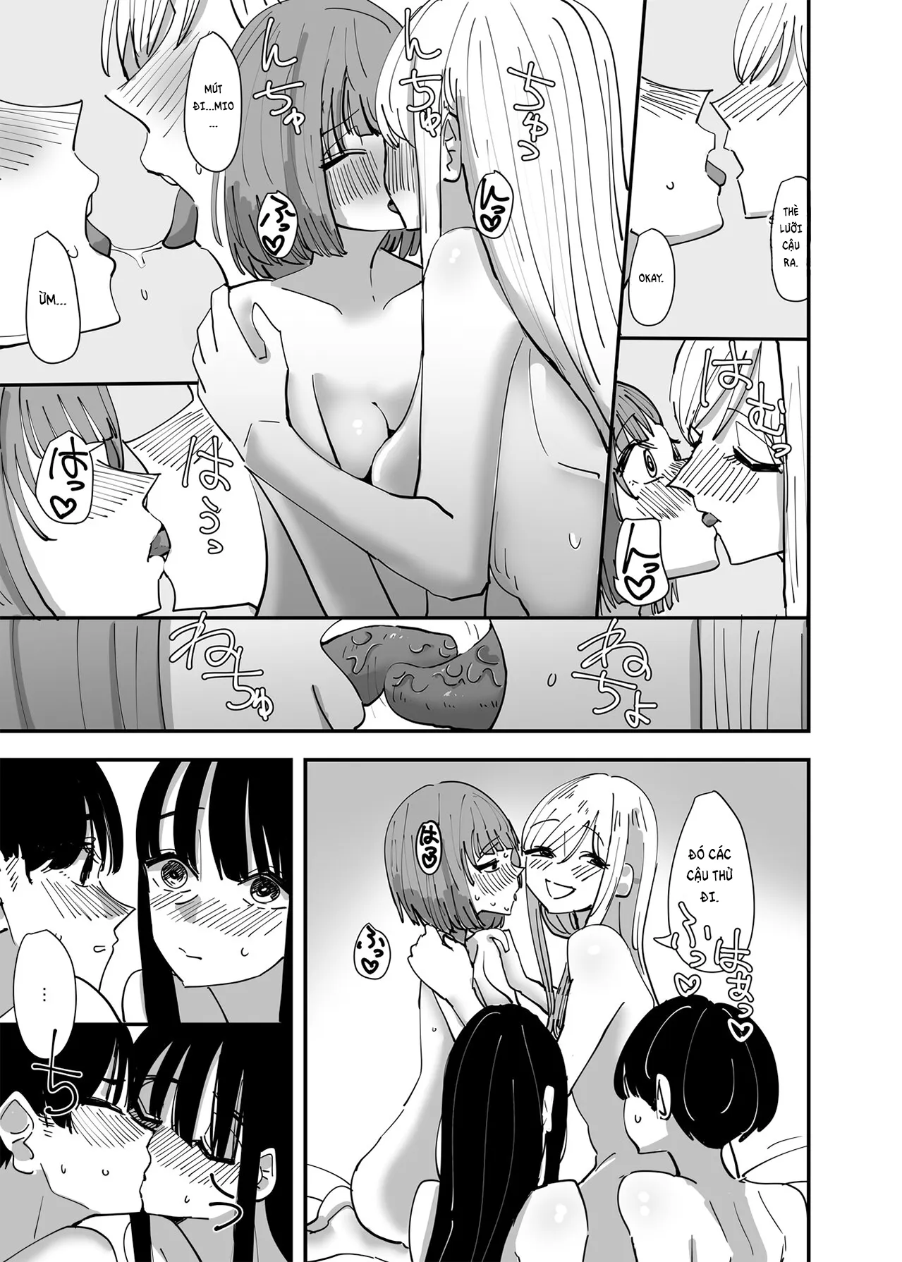 HentaiVN.net - Ảnh 18 - Chuyện tình của những cô nàng táo bạo [rampant yuri bloom] - Chap 1