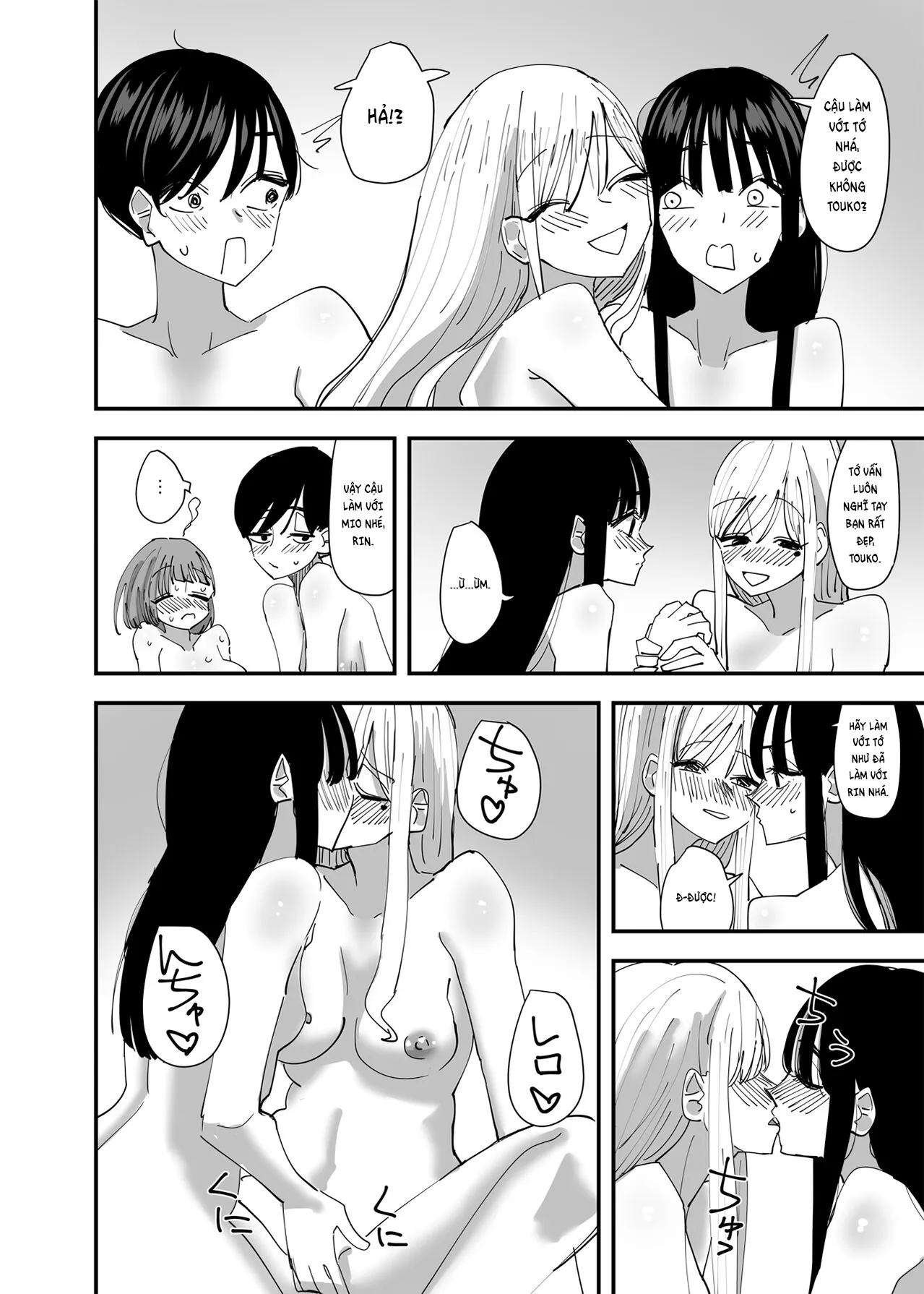 HentaiVN.net - Ảnh 25 - Chuyện tình của những cô nàng táo bạo [rampant yuri bloom] - Chap 1