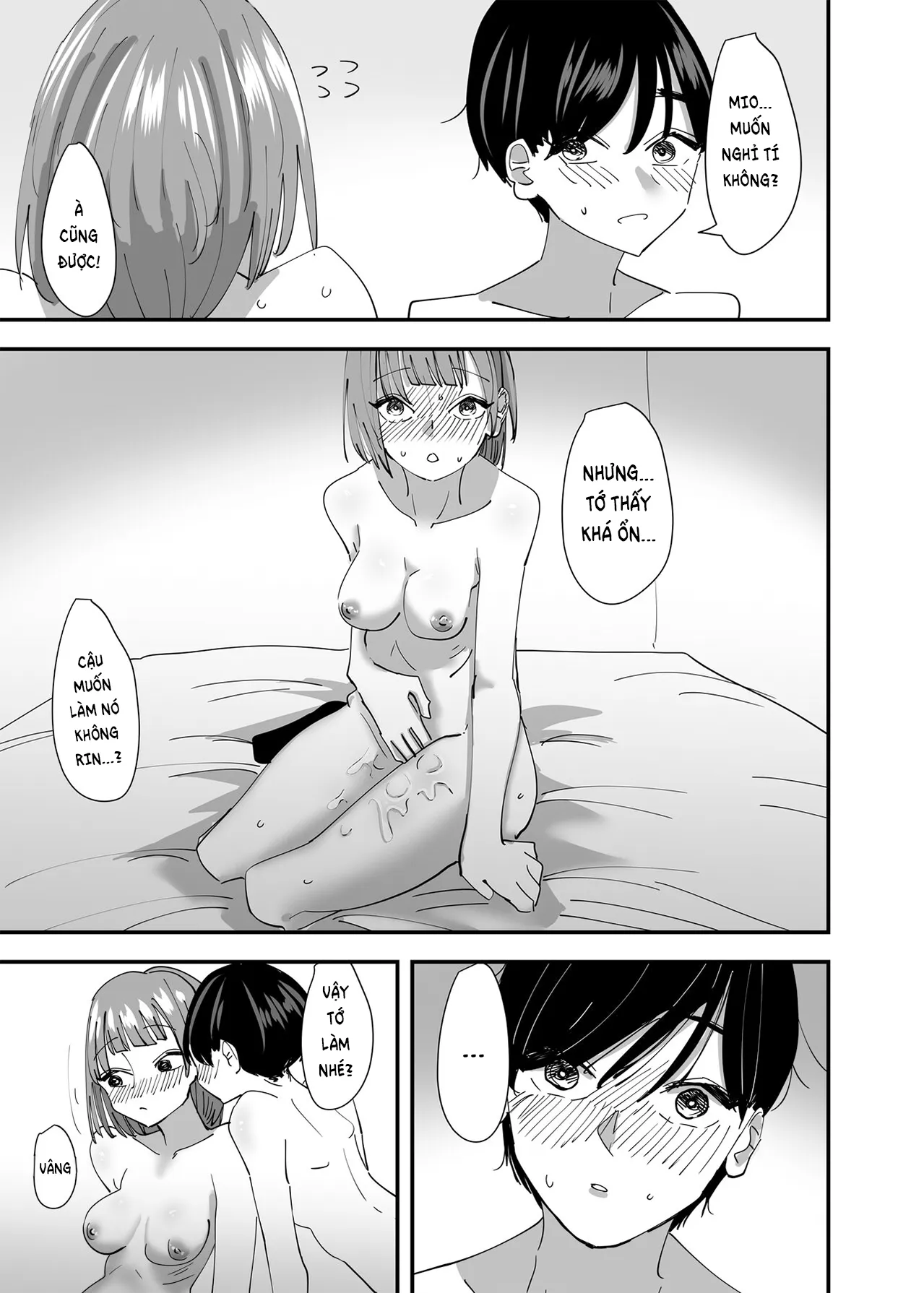 HentaiVN.net - Ảnh 26 - Chuyện tình của những cô nàng táo bạo [rampant yuri bloom] - Chap 1
