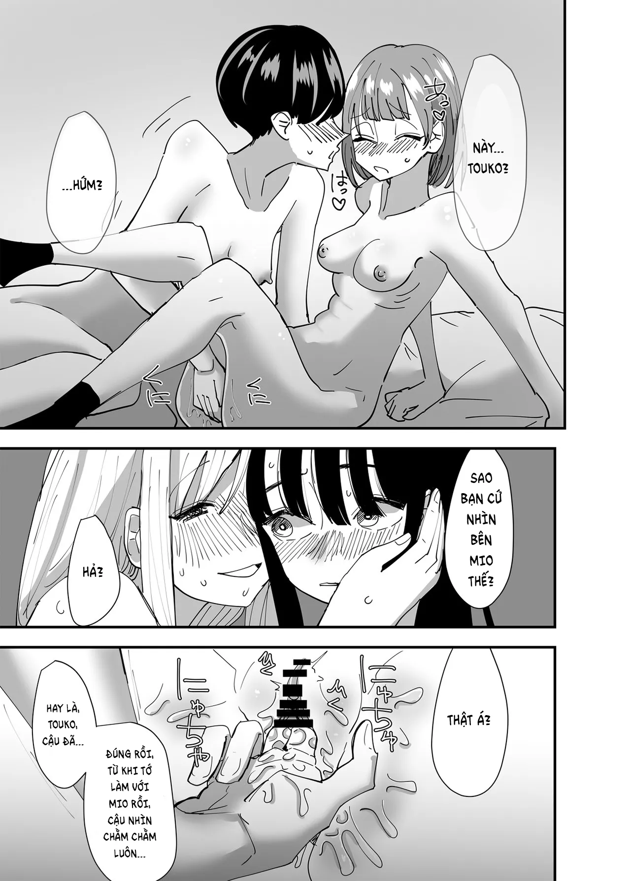 HentaiVN.net - Ảnh 28 - Chuyện tình của những cô nàng táo bạo [rampant yuri bloom] - Chap 1