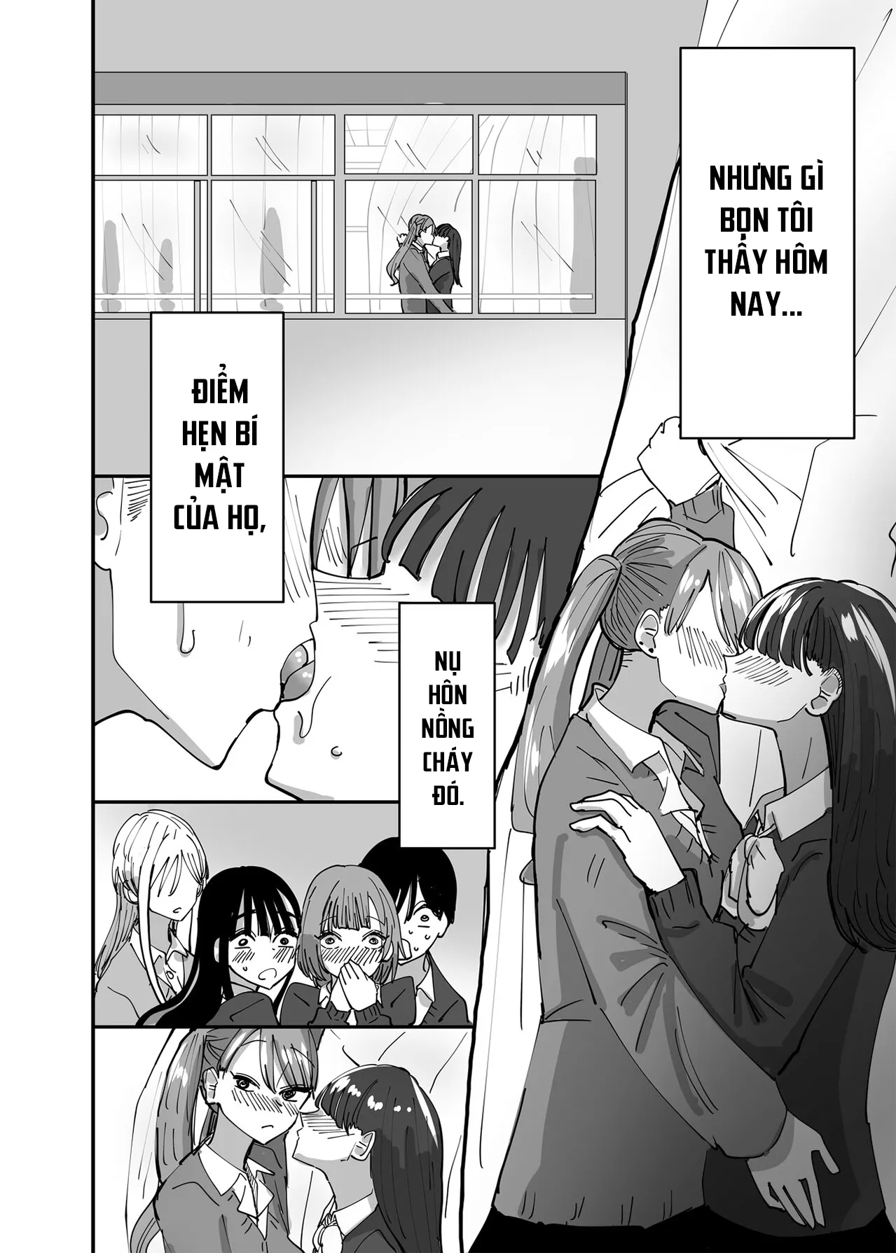 HentaiVN.net - Ảnh 3 - Chuyện tình của những cô nàng táo bạo [rampant yuri bloom] - Chap 1