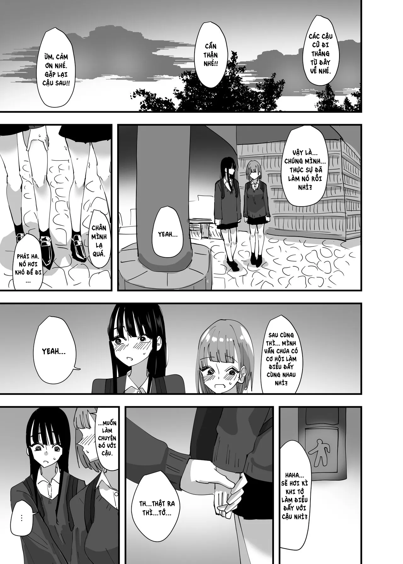 HentaiVN.net - Ảnh 34 - Chuyện tình của những cô nàng táo bạo [rampant yuri bloom] - Chap 1