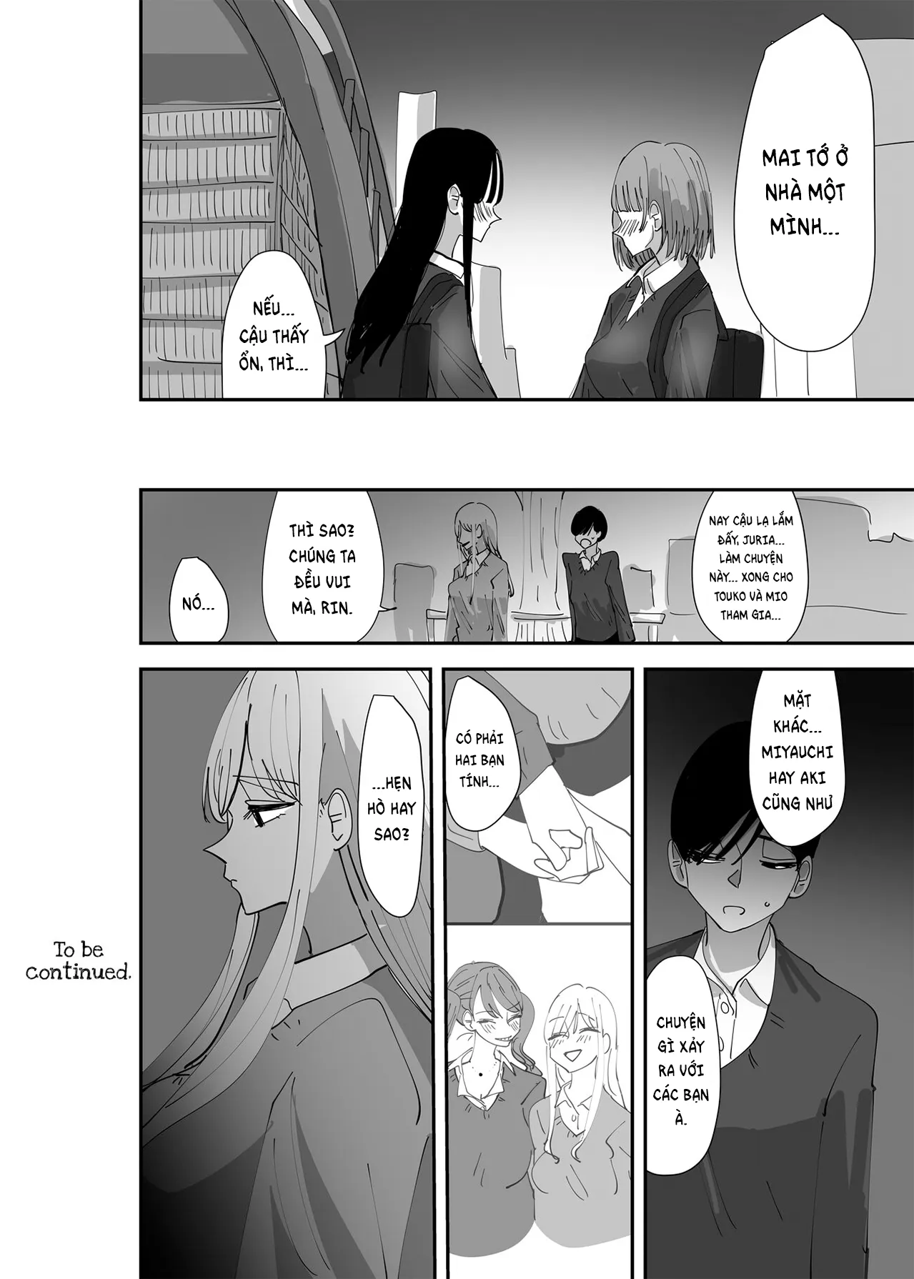 HentaiVN.net - Ảnh 35 - Chuyện tình của những cô nàng táo bạo [rampant yuri bloom] - Chap 1