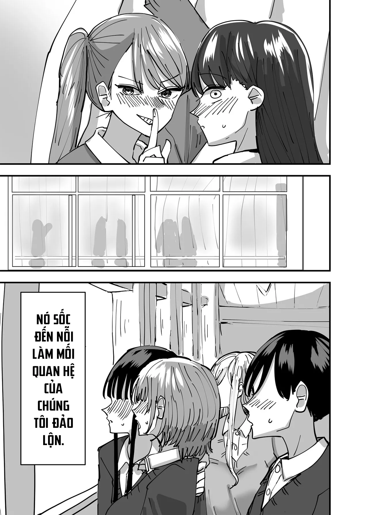 HentaiVN.net - Ảnh 4 - Chuyện tình của những cô nàng táo bạo [rampant yuri bloom] - Chap 1