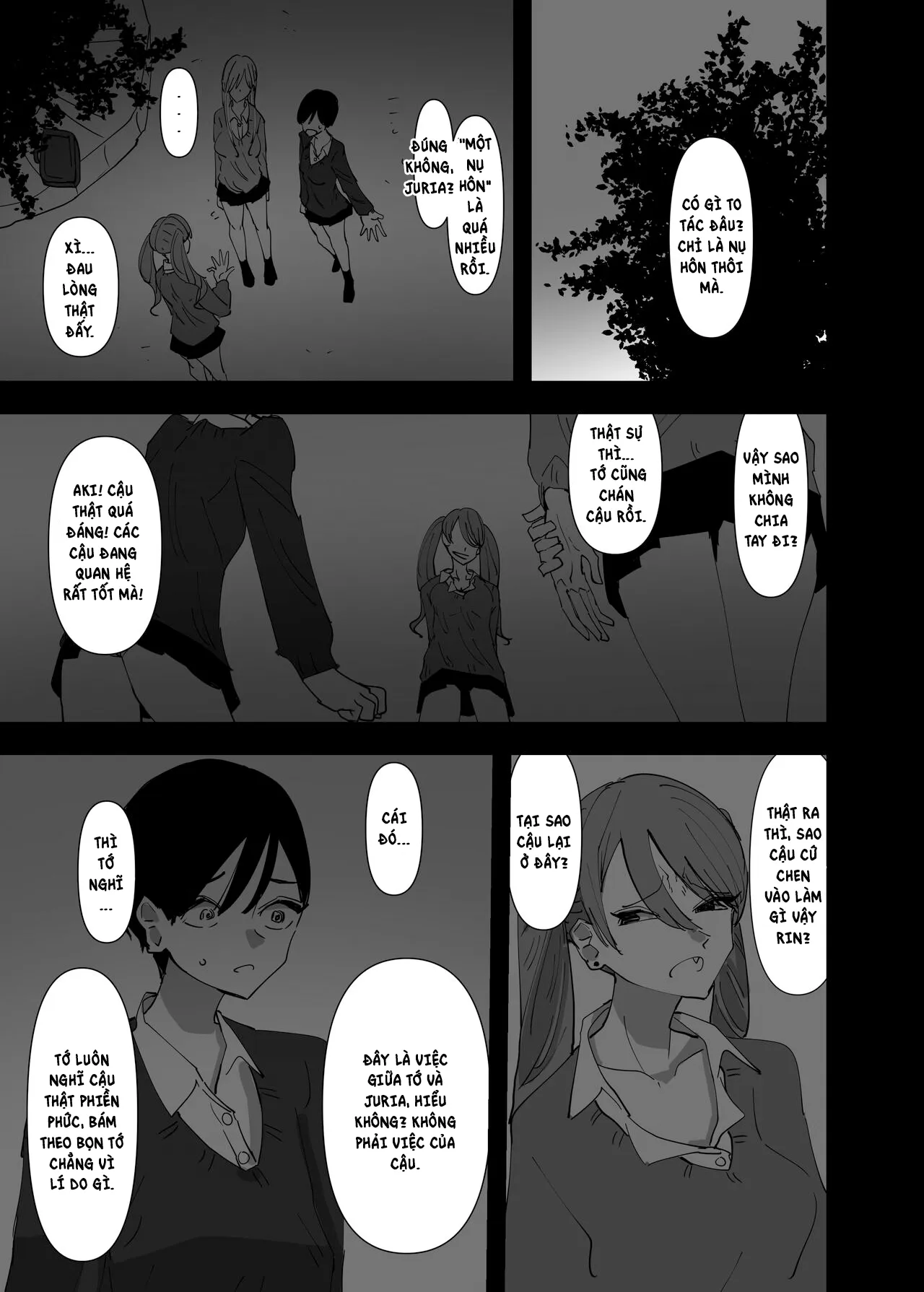 HentaiVN.net - Ảnh 20 - Chuyện tình của những cô nàng táo bạo [rampant yuri bloom] - Chap 2
