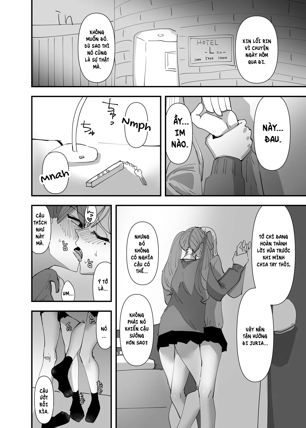 HentaiVN.net - Ảnh 25 - Chuyện tình của những cô nàng táo bạo [rampant yuri bloom] - Chap 2