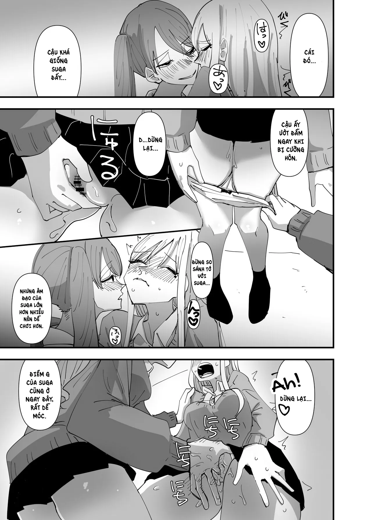 HentaiVN.net - Ảnh 26 - Chuyện tình của những cô nàng táo bạo [rampant yuri bloom] - Chap 2