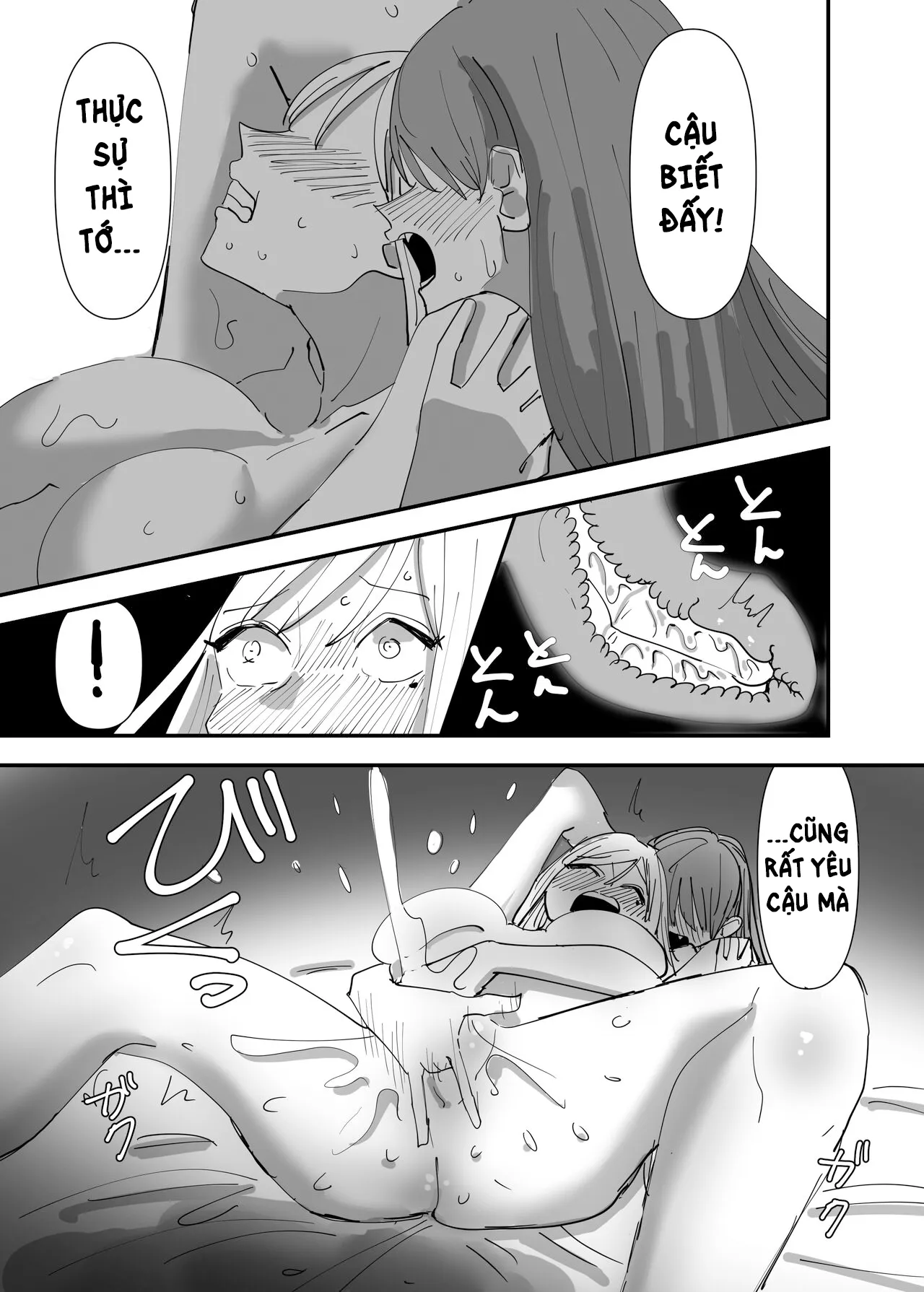 HentaiVN.net - Ảnh 34 - Chuyện tình của những cô nàng táo bạo [rampant yuri bloom] - Chap 2