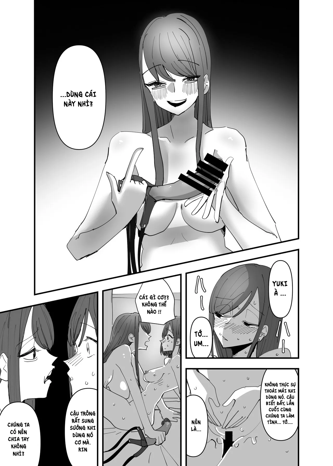 HentaiVN.net - Ảnh 10 - Chuyện tình của những cô nàng táo bạo [rampant yuri bloom] - Chap 3