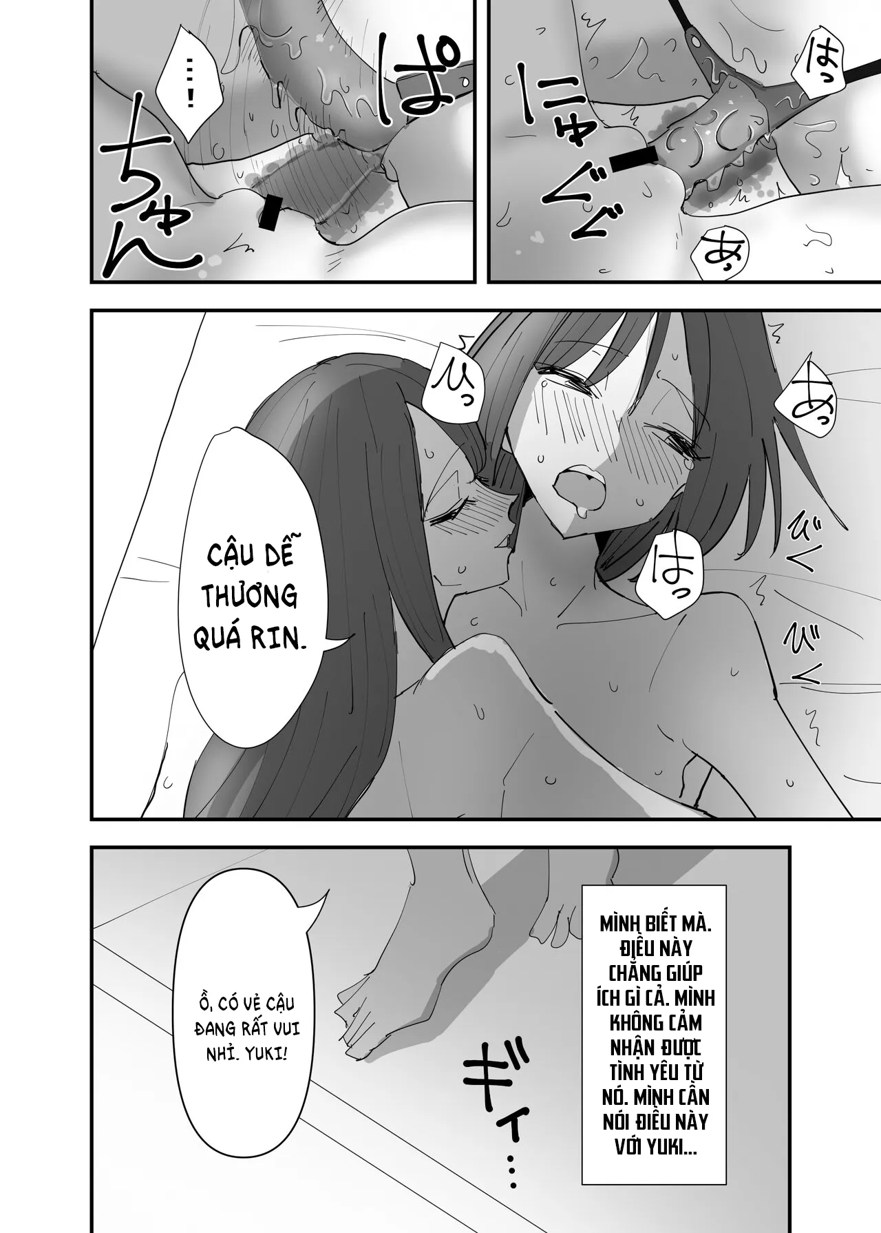 HentaiVN.net - Ảnh 15 - Chuyện tình của những cô nàng táo bạo [rampant yuri bloom] - Chap 3