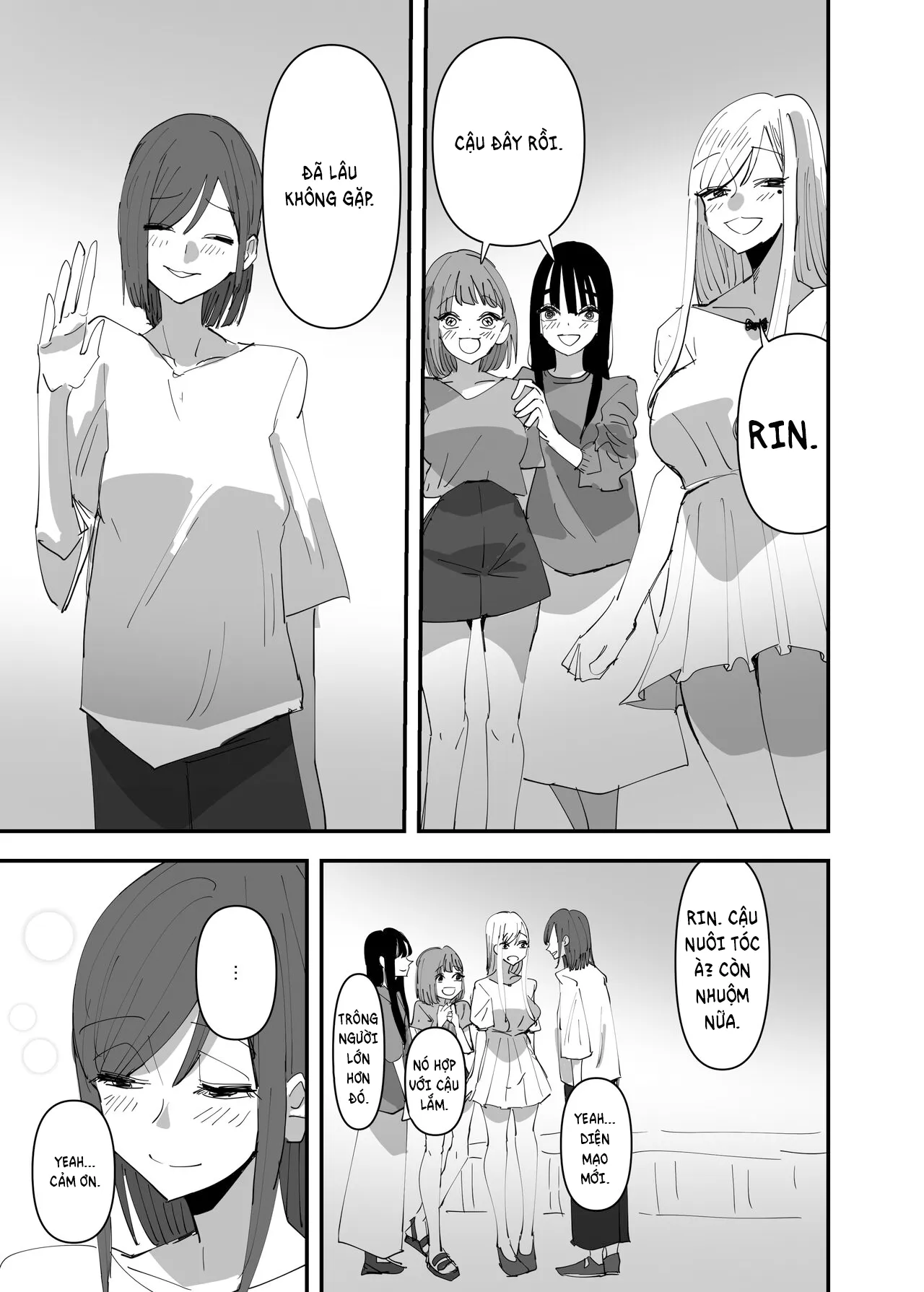 HentaiVN.net - Ảnh 22 - Chuyện tình của những cô nàng táo bạo [rampant yuri bloom] - Chap 3