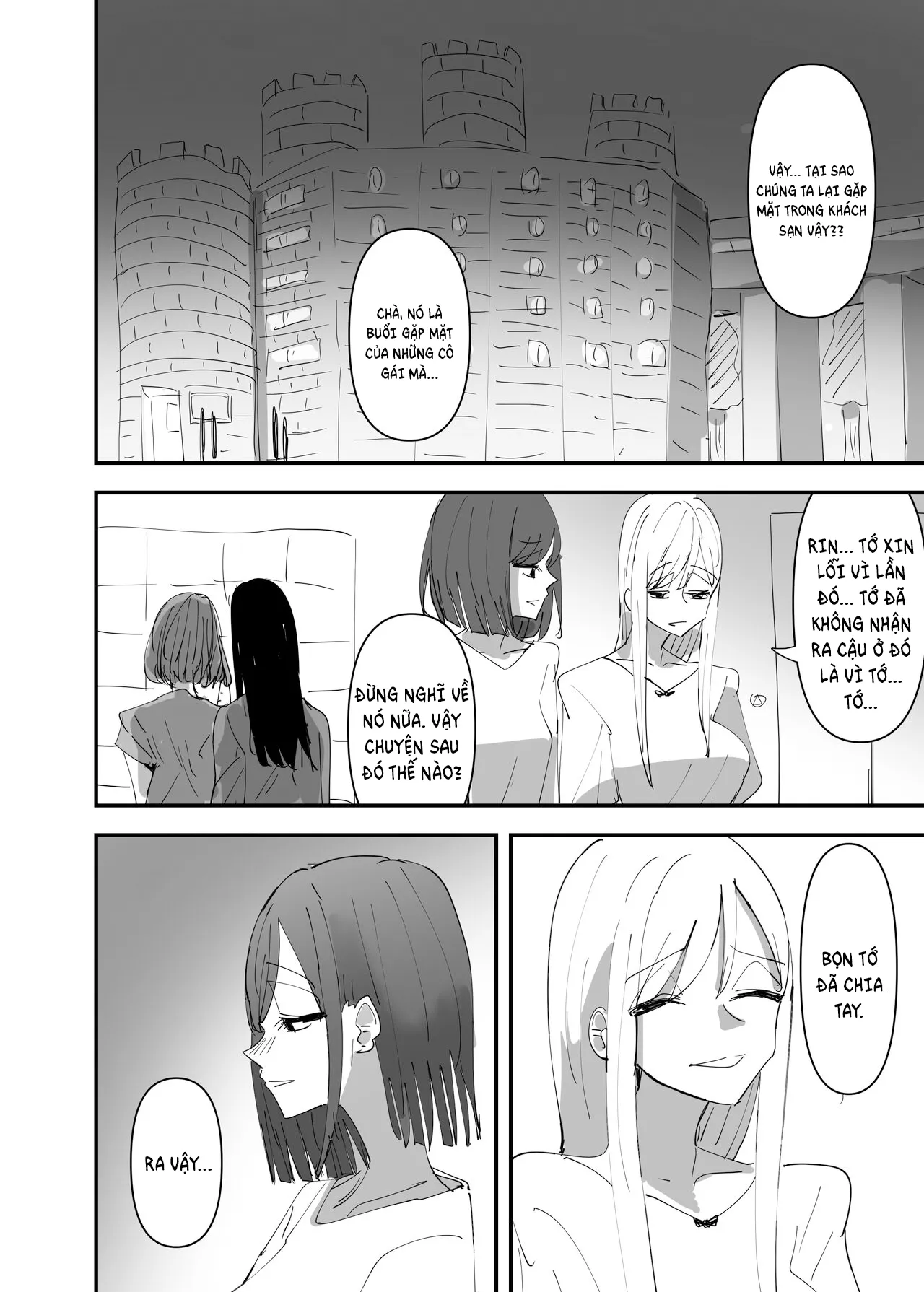 HentaiVN.net - Ảnh 23 - Chuyện tình của những cô nàng táo bạo [rampant yuri bloom] - Chap 3