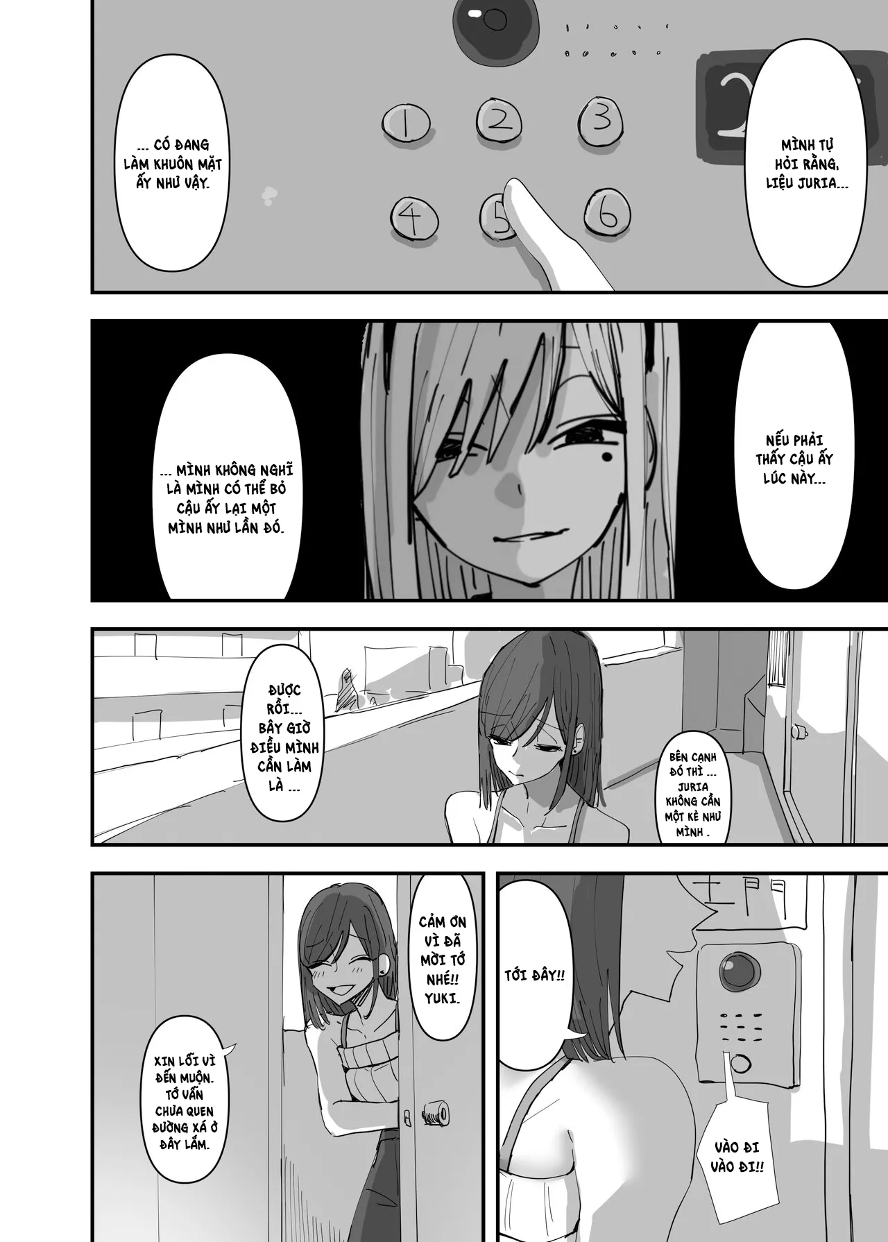 HentaiVN.net - Ảnh 3 - Chuyện tình của những cô nàng táo bạo [rampant yuri bloom] - Chap 3