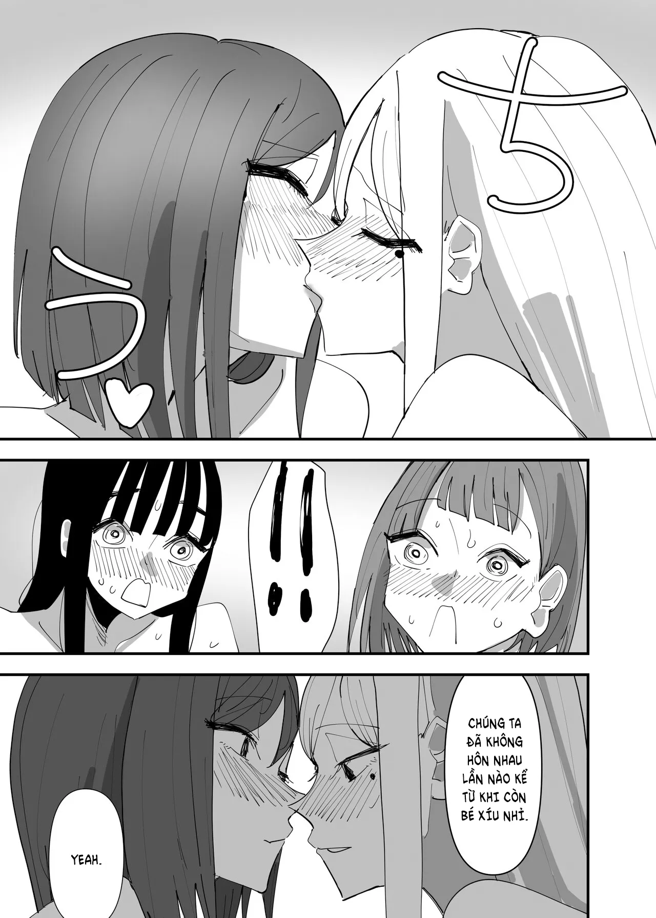 HentaiVN.net - Ảnh 36 - Chuyện tình của những cô nàng táo bạo [rampant yuri bloom] - Chap 3