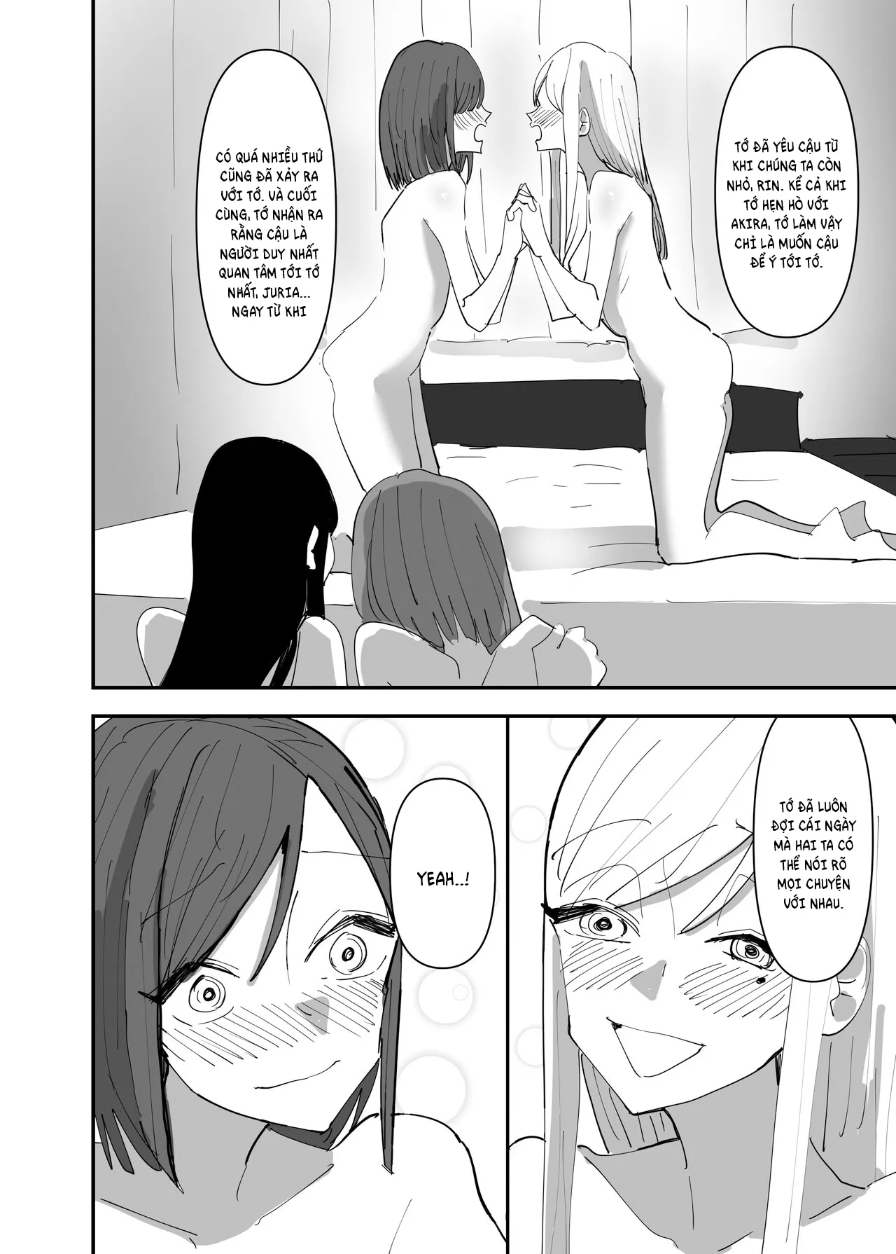 HentaiVN.net - Ảnh 37 - Chuyện tình của những cô nàng táo bạo [rampant yuri bloom] - Chap 3