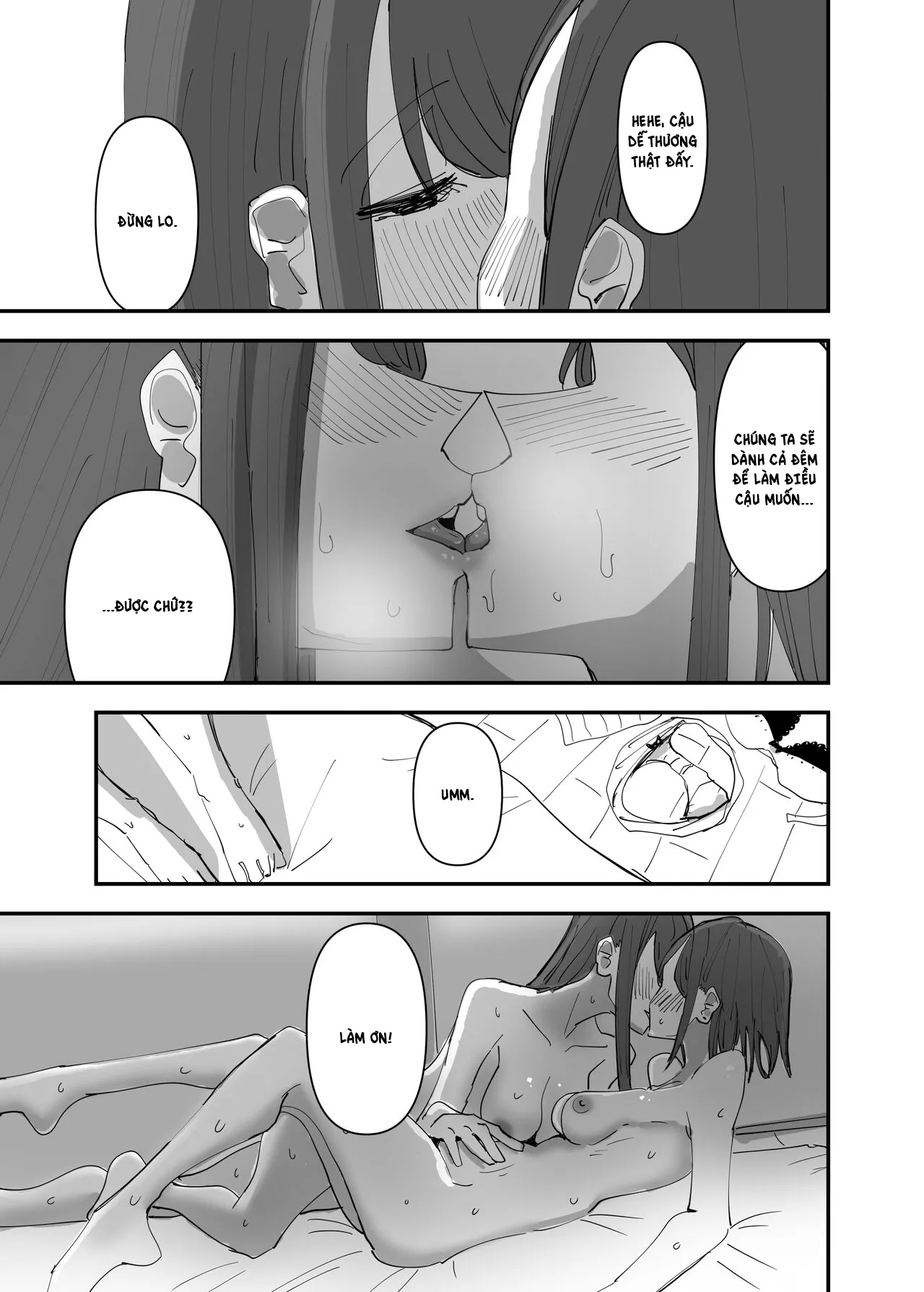 HentaiVN.net - Ảnh 6 - Chuyện tình của những cô nàng táo bạo [rampant yuri bloom] - Chap 3